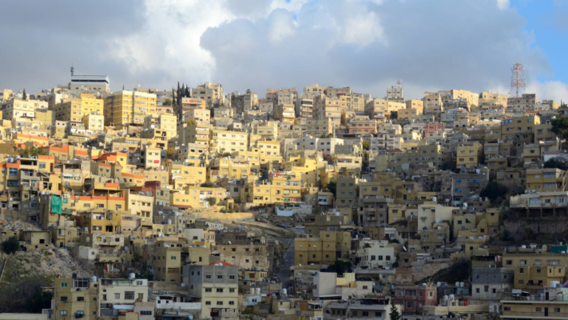 جانب من العاصمة عمان