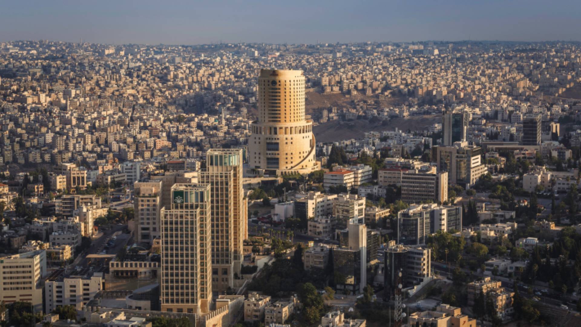 صورة عامة للعاصمة عمان