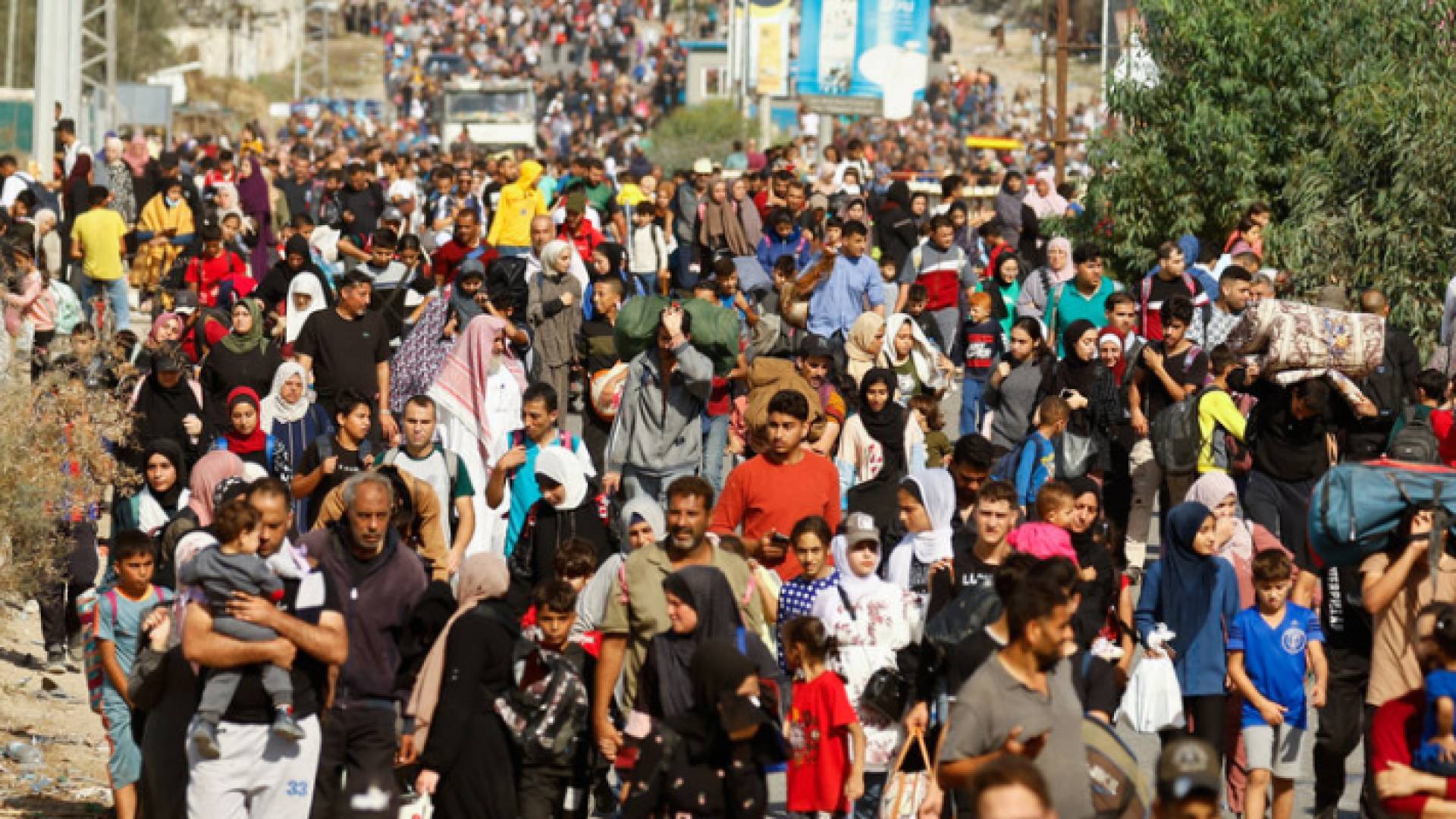 نزوح فلسطينيين