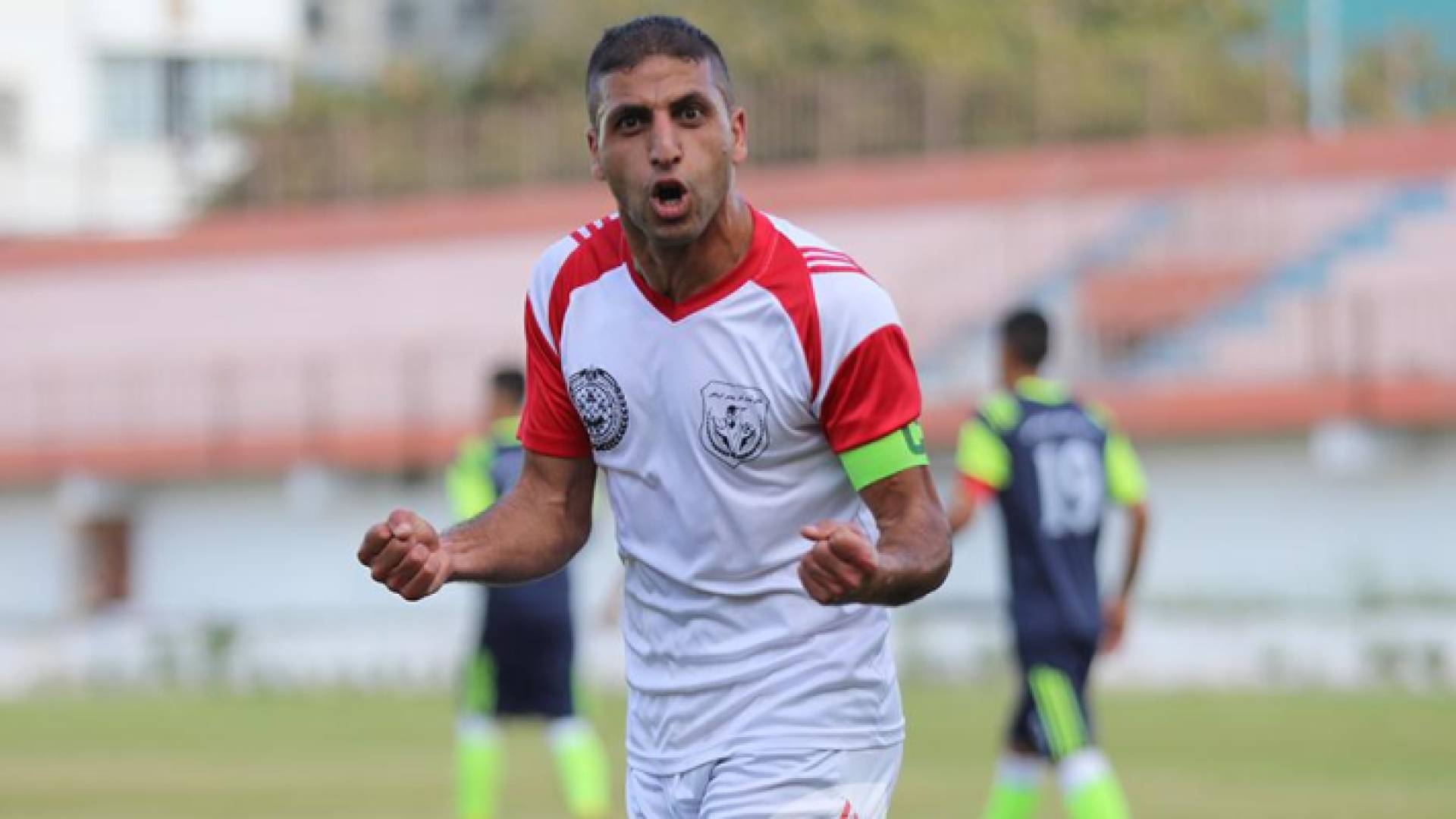 اللاعب الفلسطيني محمد بركات