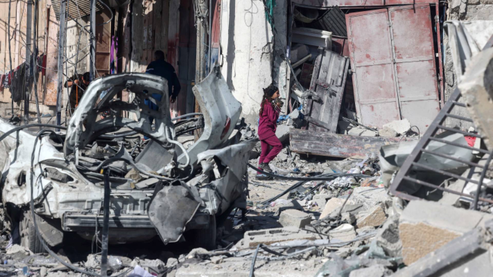 آثار الدمار في قطاع غزة "أ ف ب"