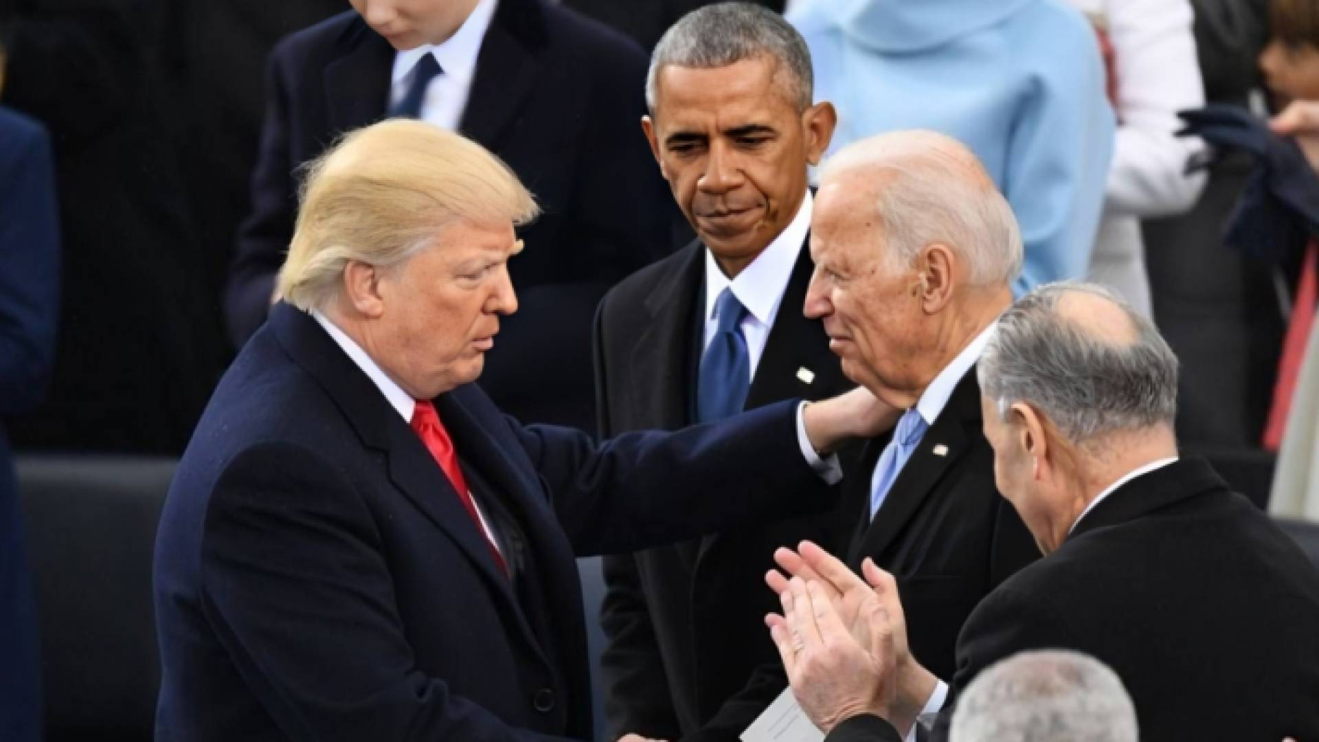 الرئيس الأمريكي جو بايدن والرئيس السابق دونالد ترمب