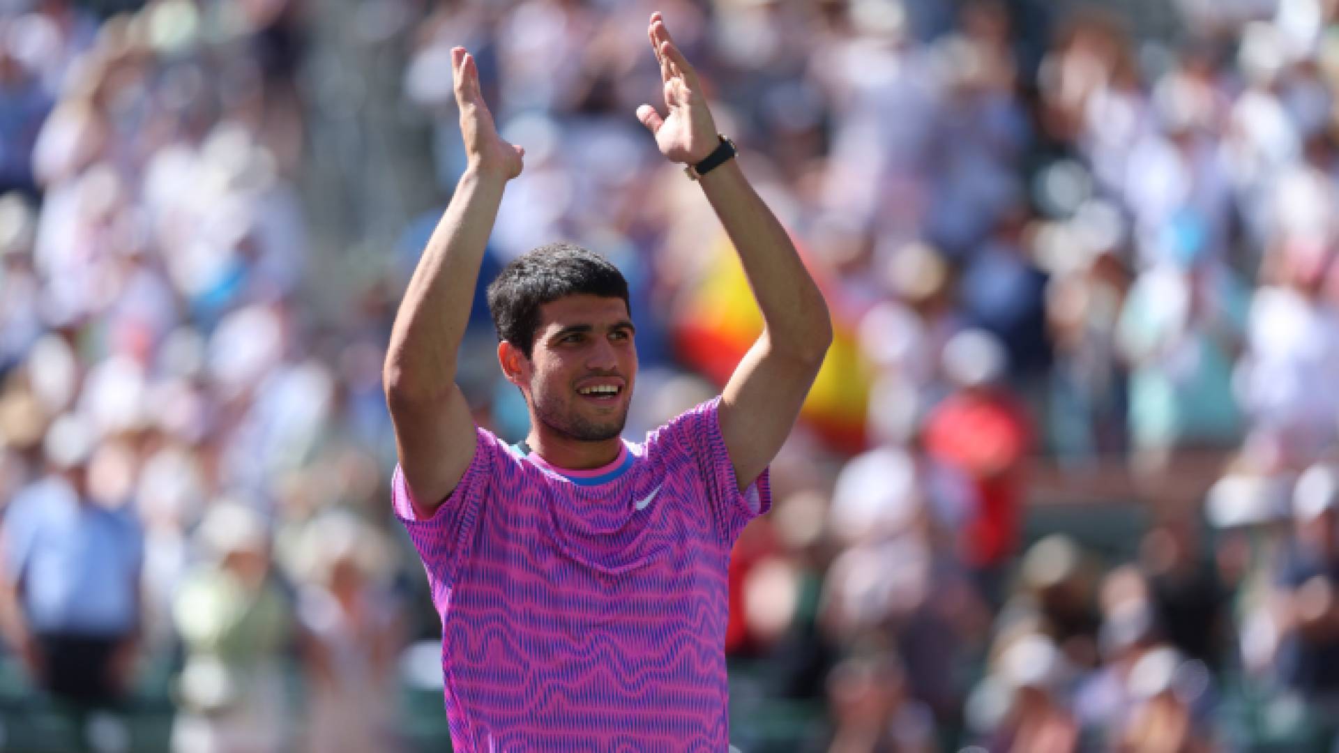 نجم التنس الإسباني كارلوس ألكاراز