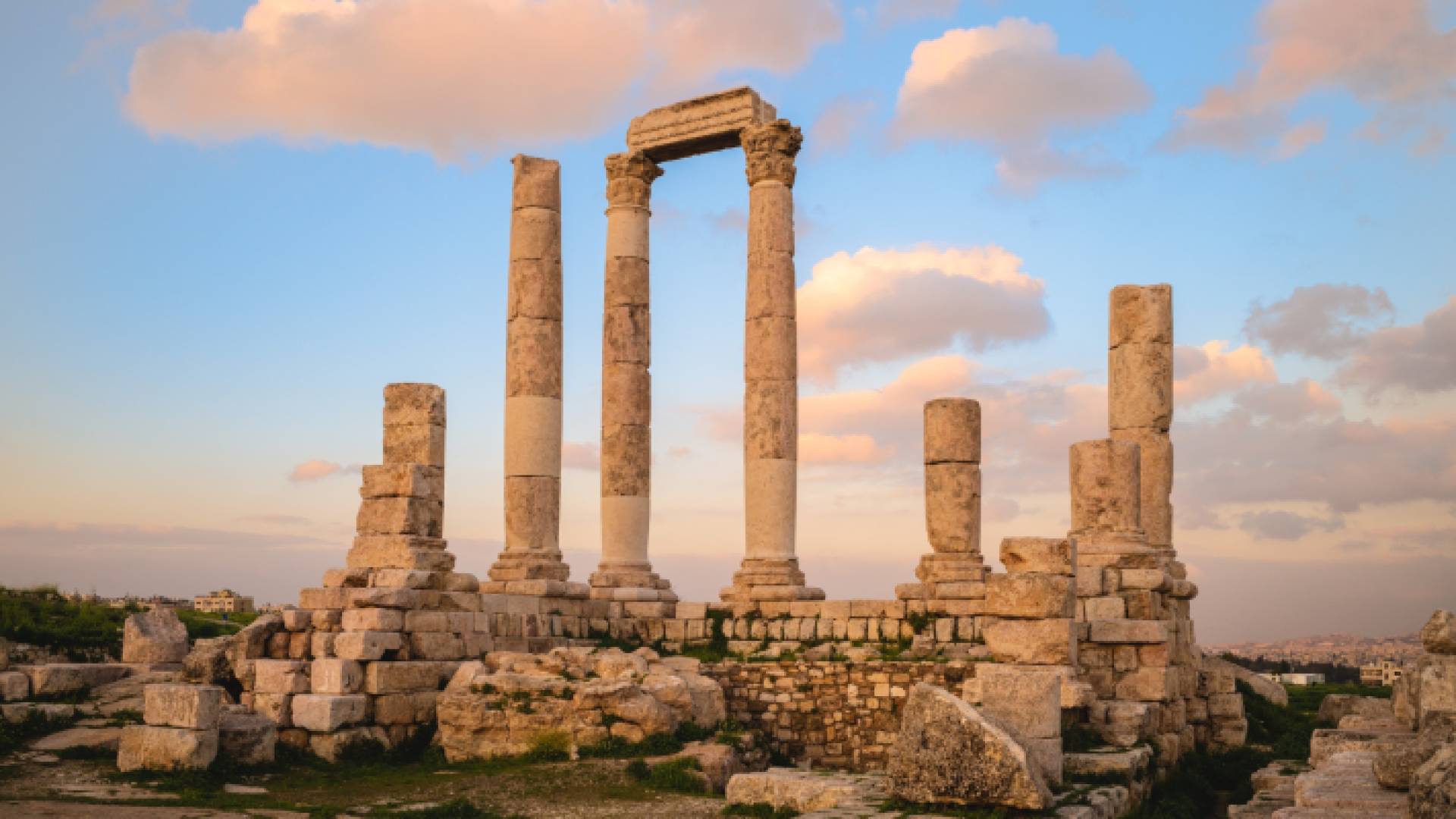 جبل القلعة في العاصمة عمان