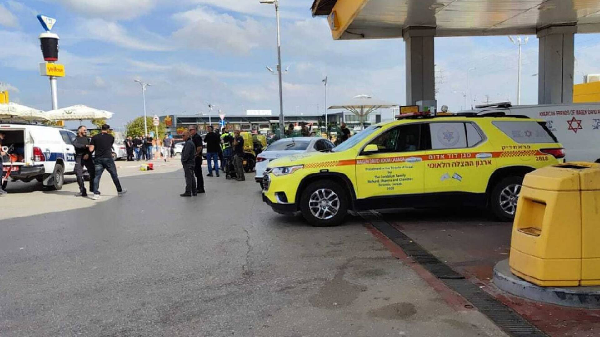 بالقرب من موقع تنفيذ العملية