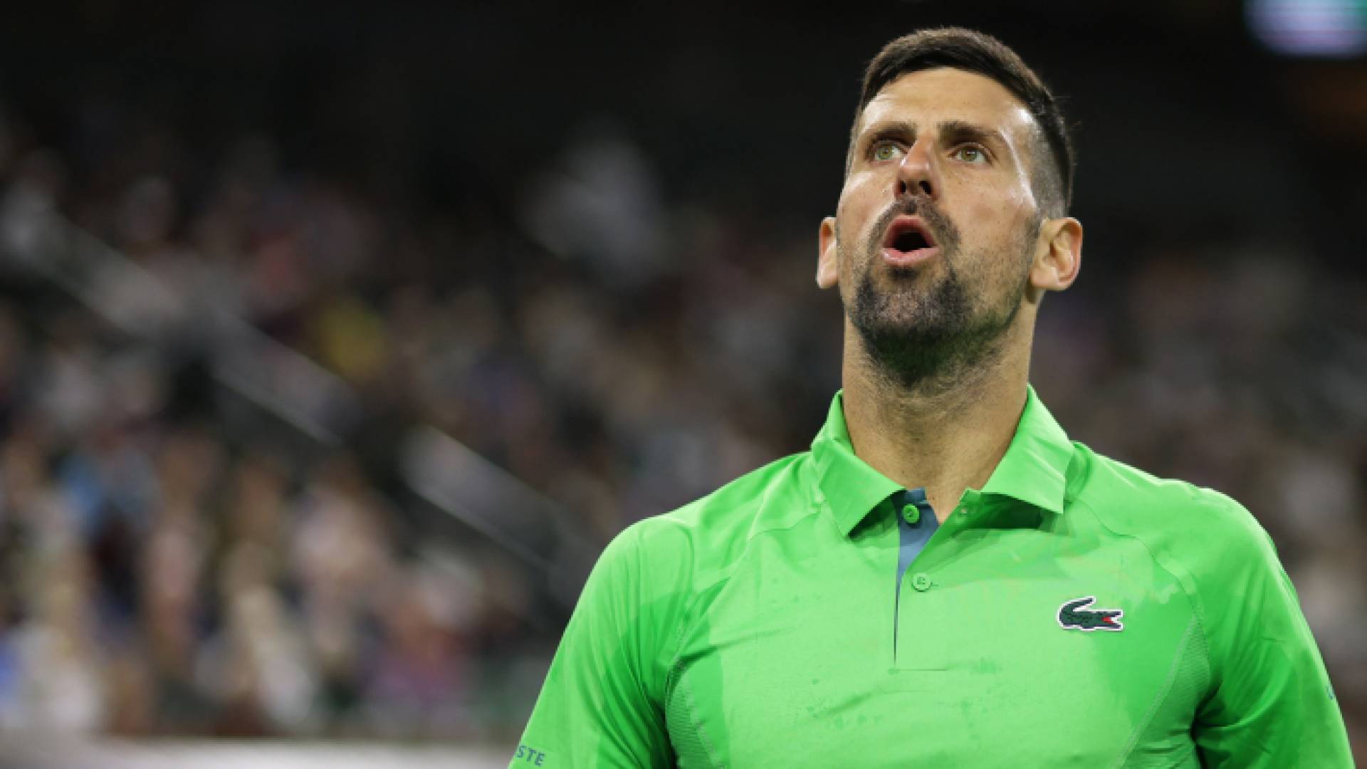 لاعب التنس الصربي نوفاك دجوكوفيتش