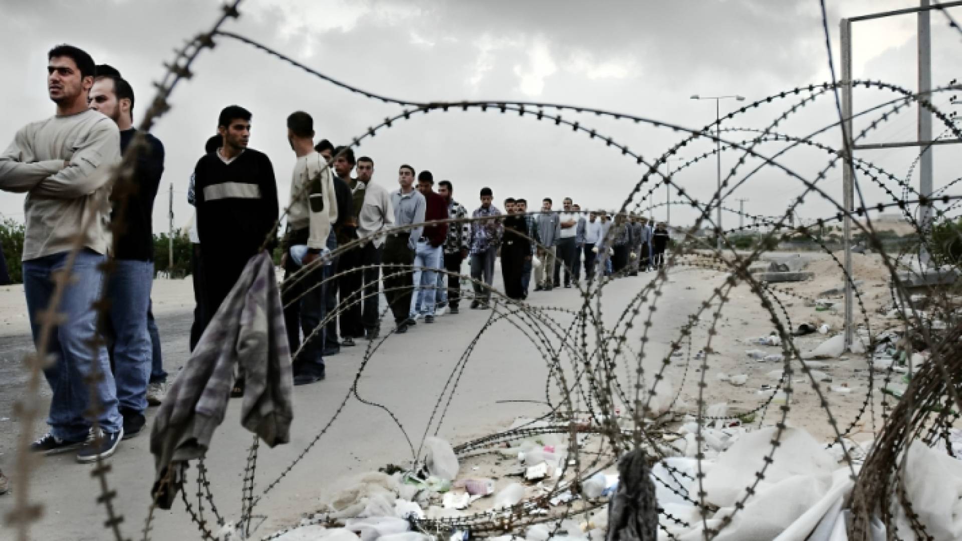 عمال فلسطينيين