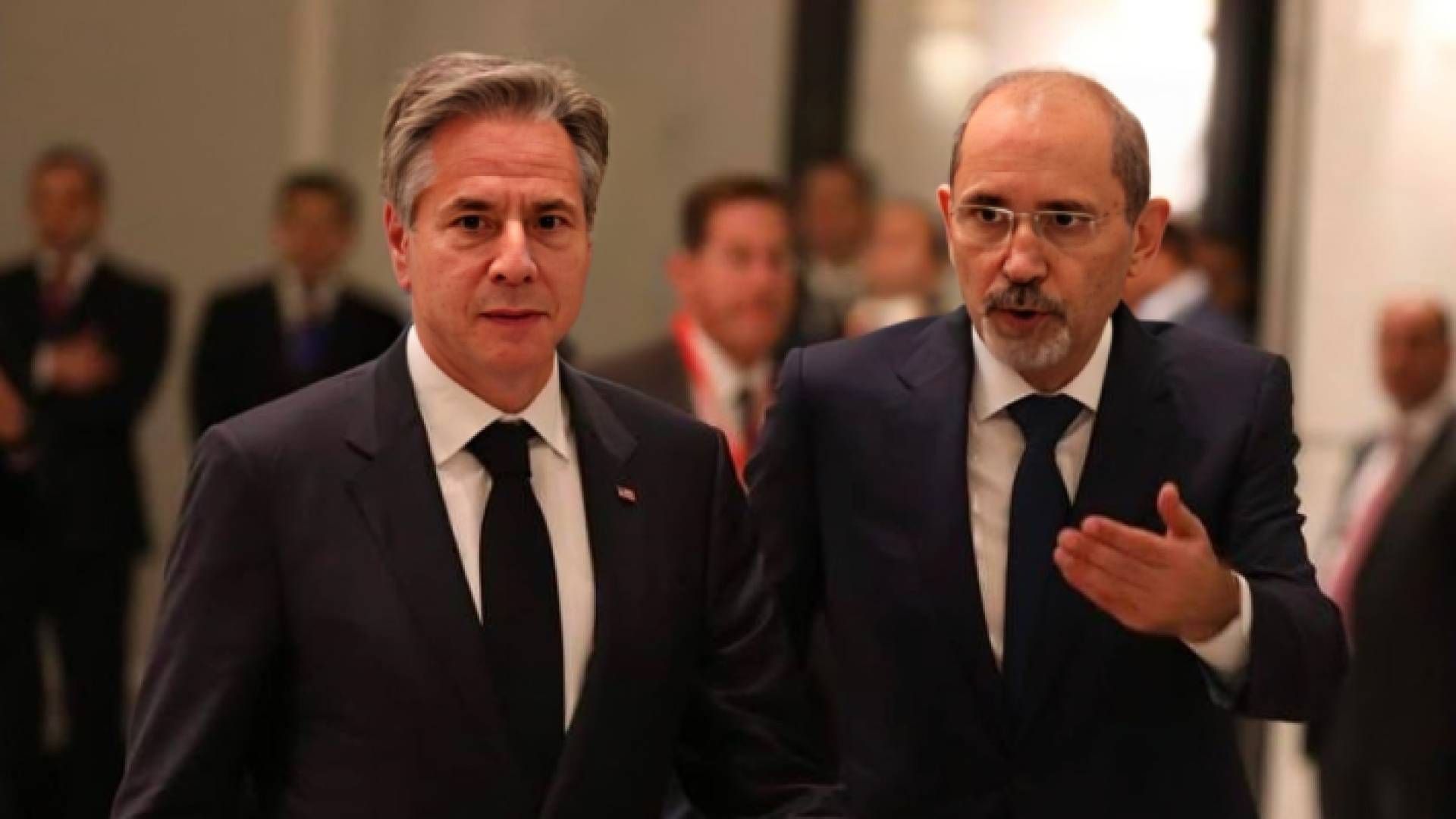 الصفدي وبلينكن - أرشيفية