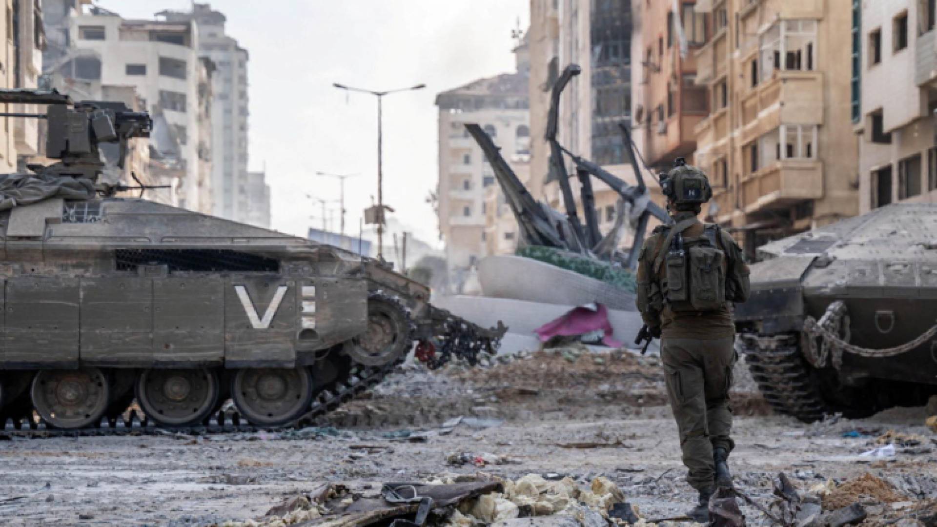 دبابات للاحتلال الإسرائيلي في غزة