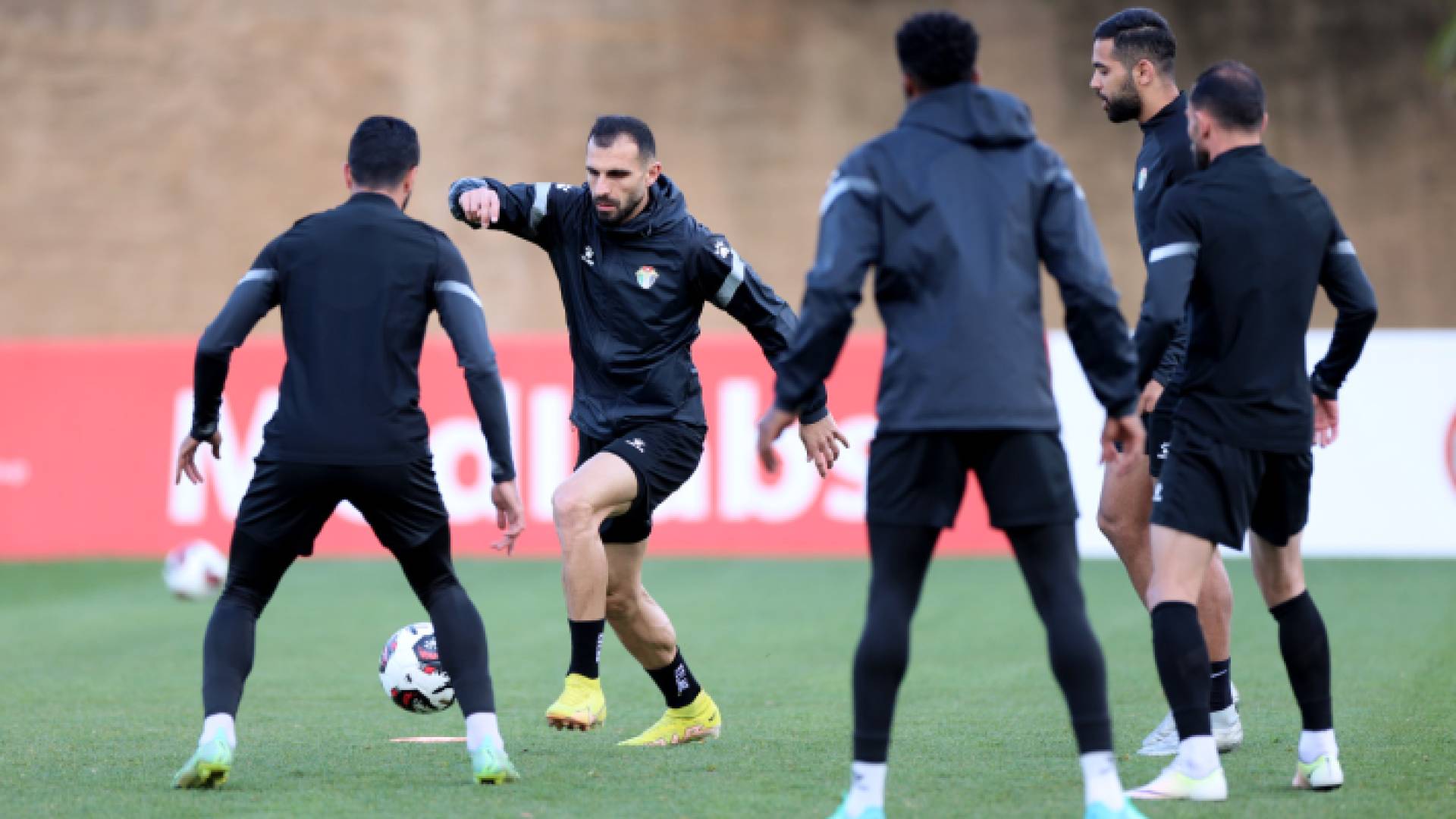 من تدريبات المنتخب الوطني