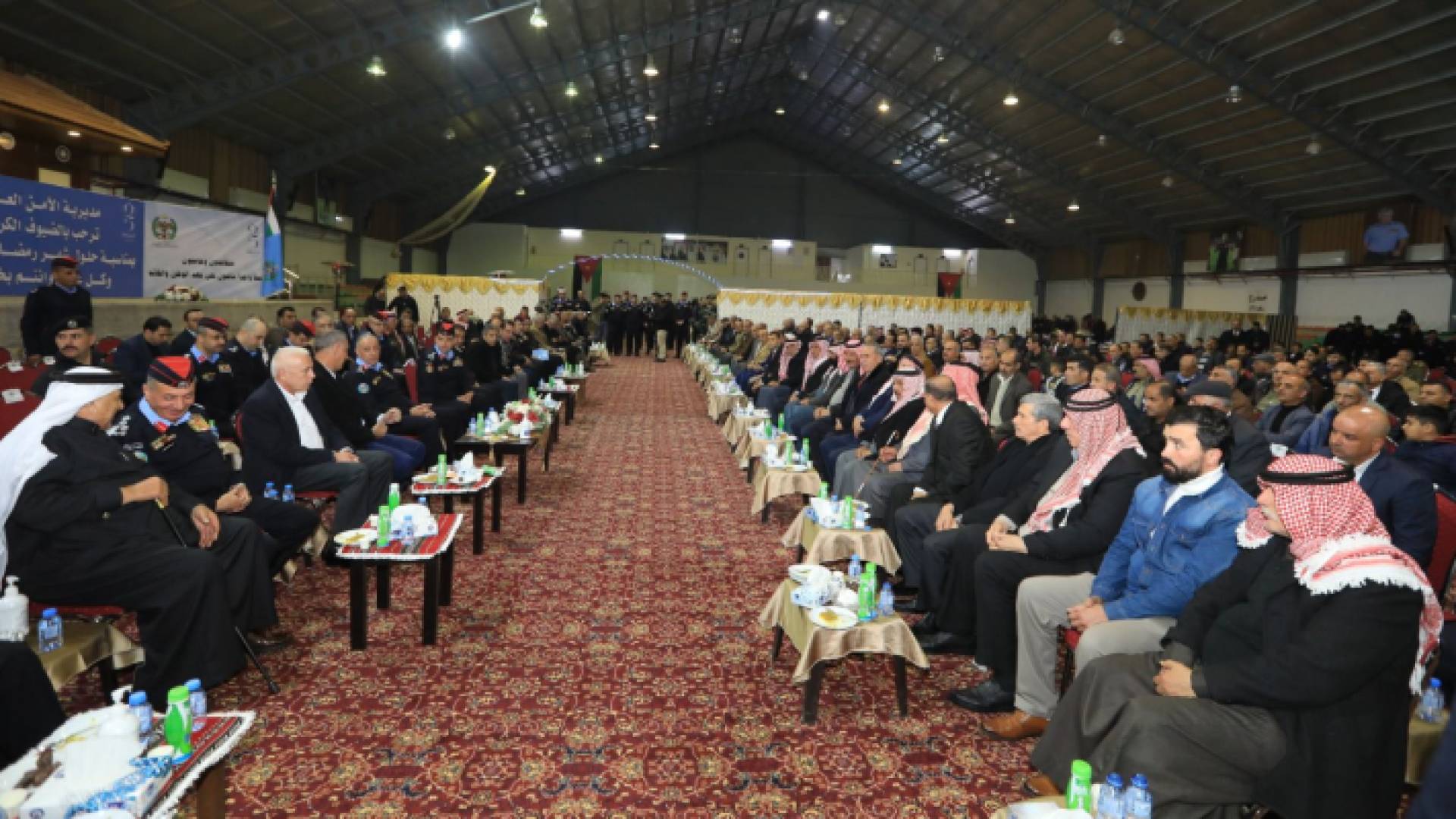 الأمن العام يقيم افطارات رمضانية