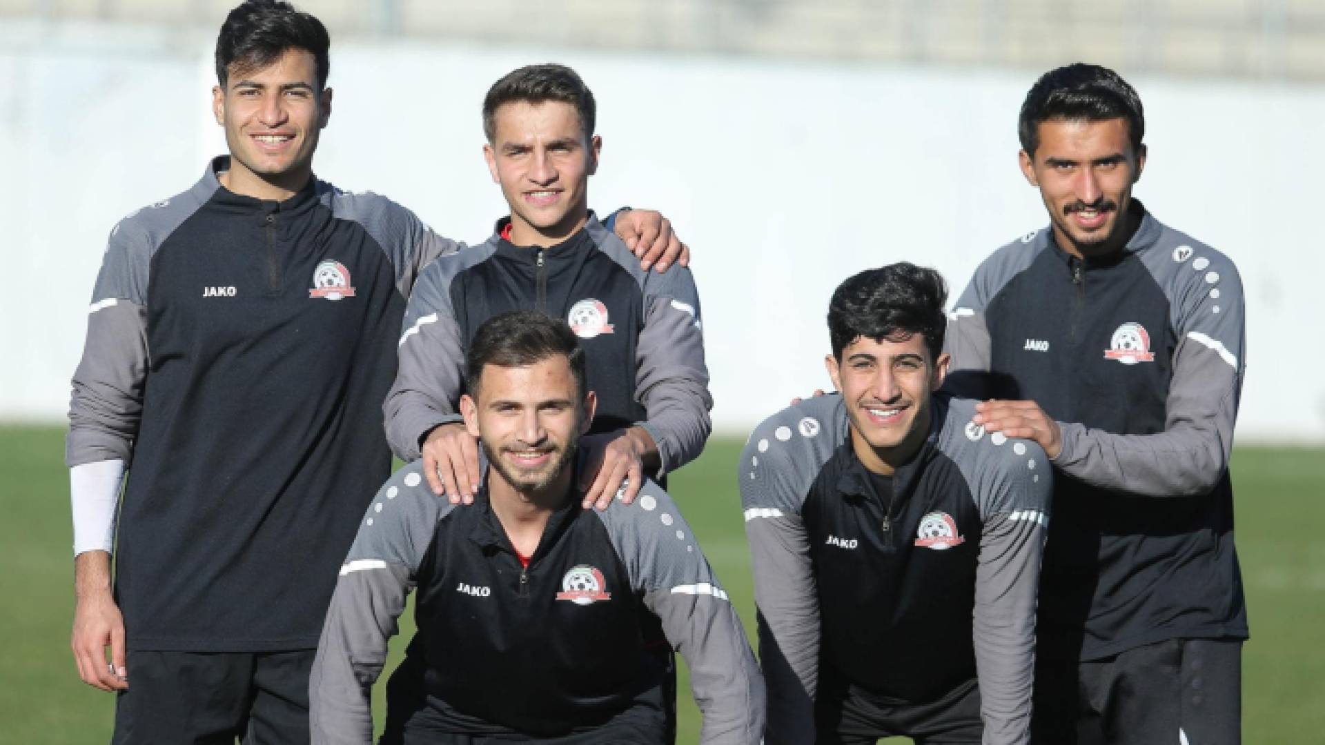 عدد من لاعبي فريق شباب الأردن