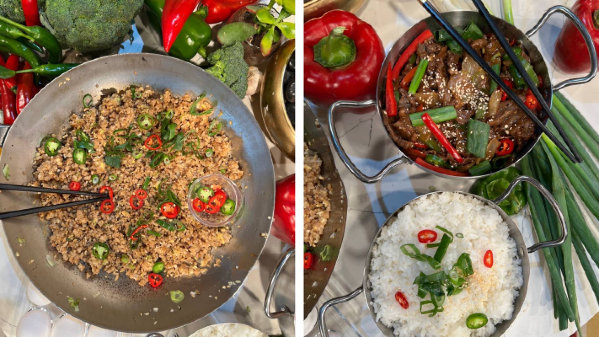 حلقة صينية في برنامج "يلا نطبخ"