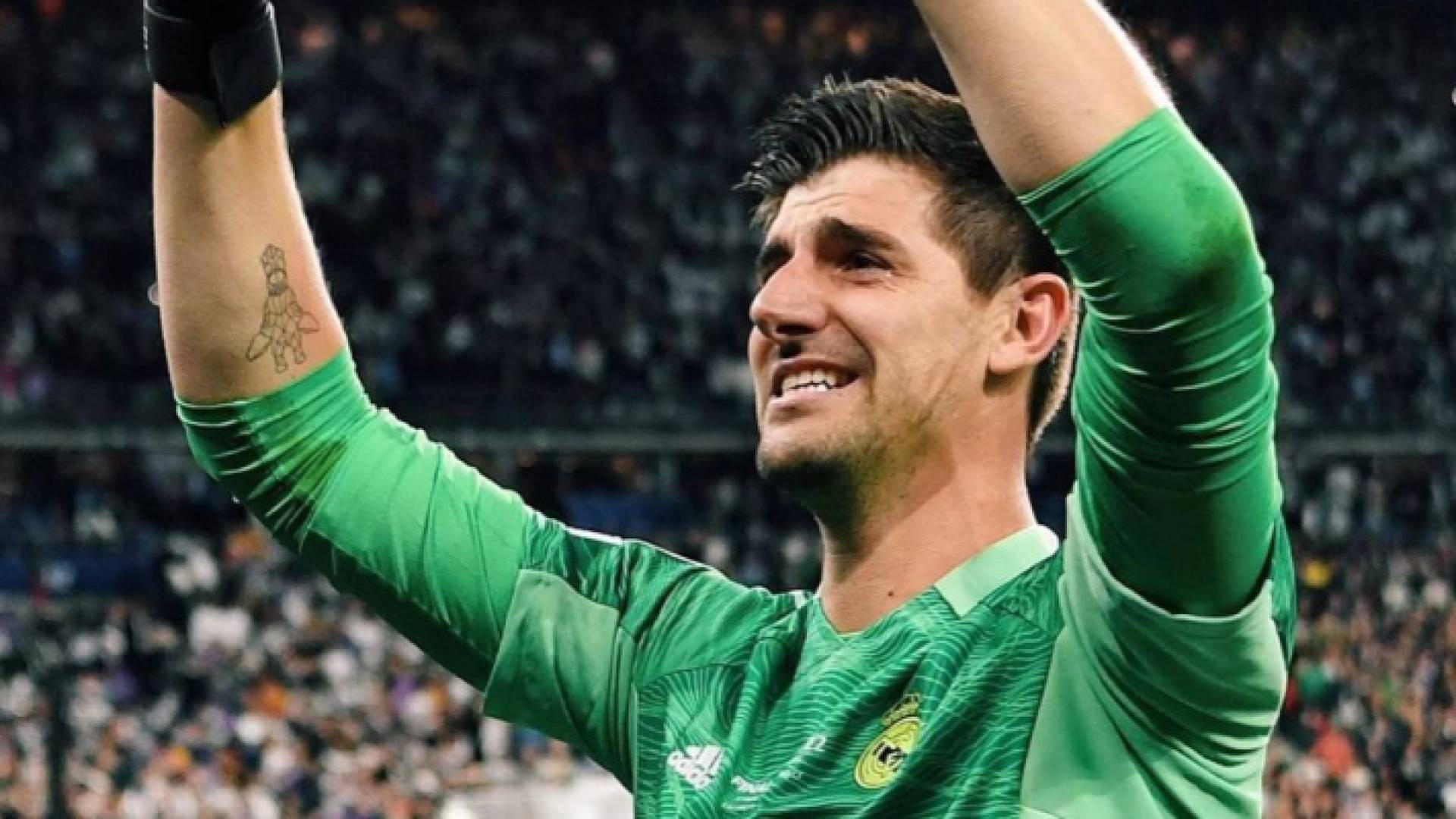 حارس مرمى ريال مدريد تيبو كورتوا