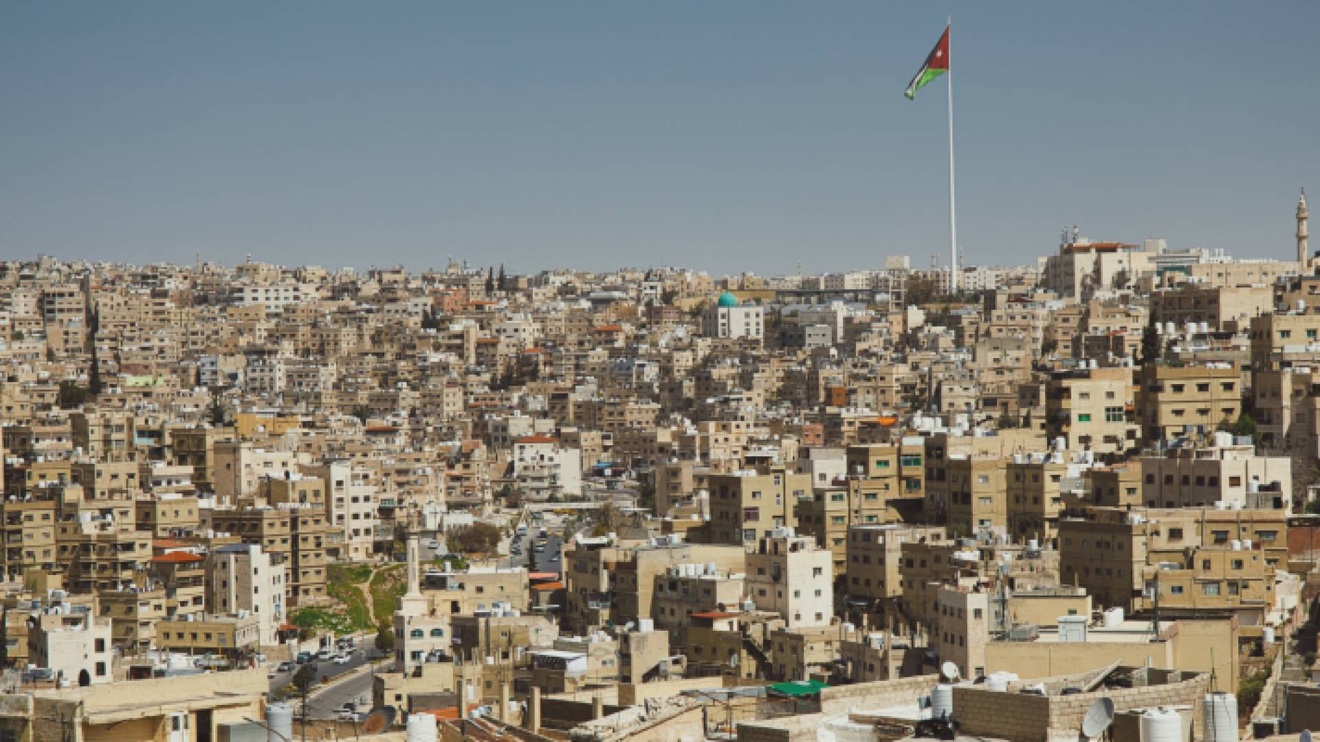 صورة عامة للعاصمة عمان