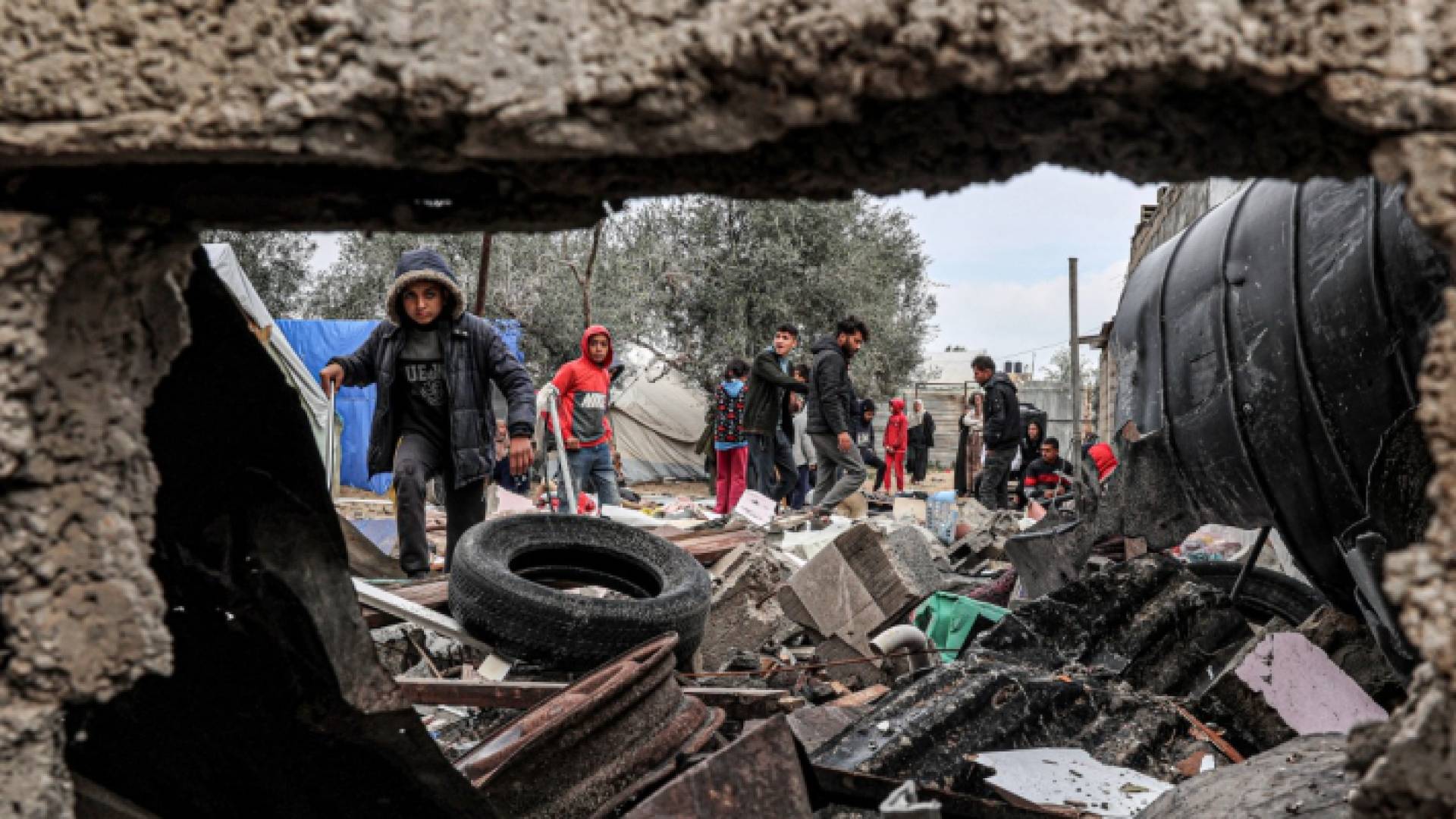 آثار العدوان على قطاع غزة