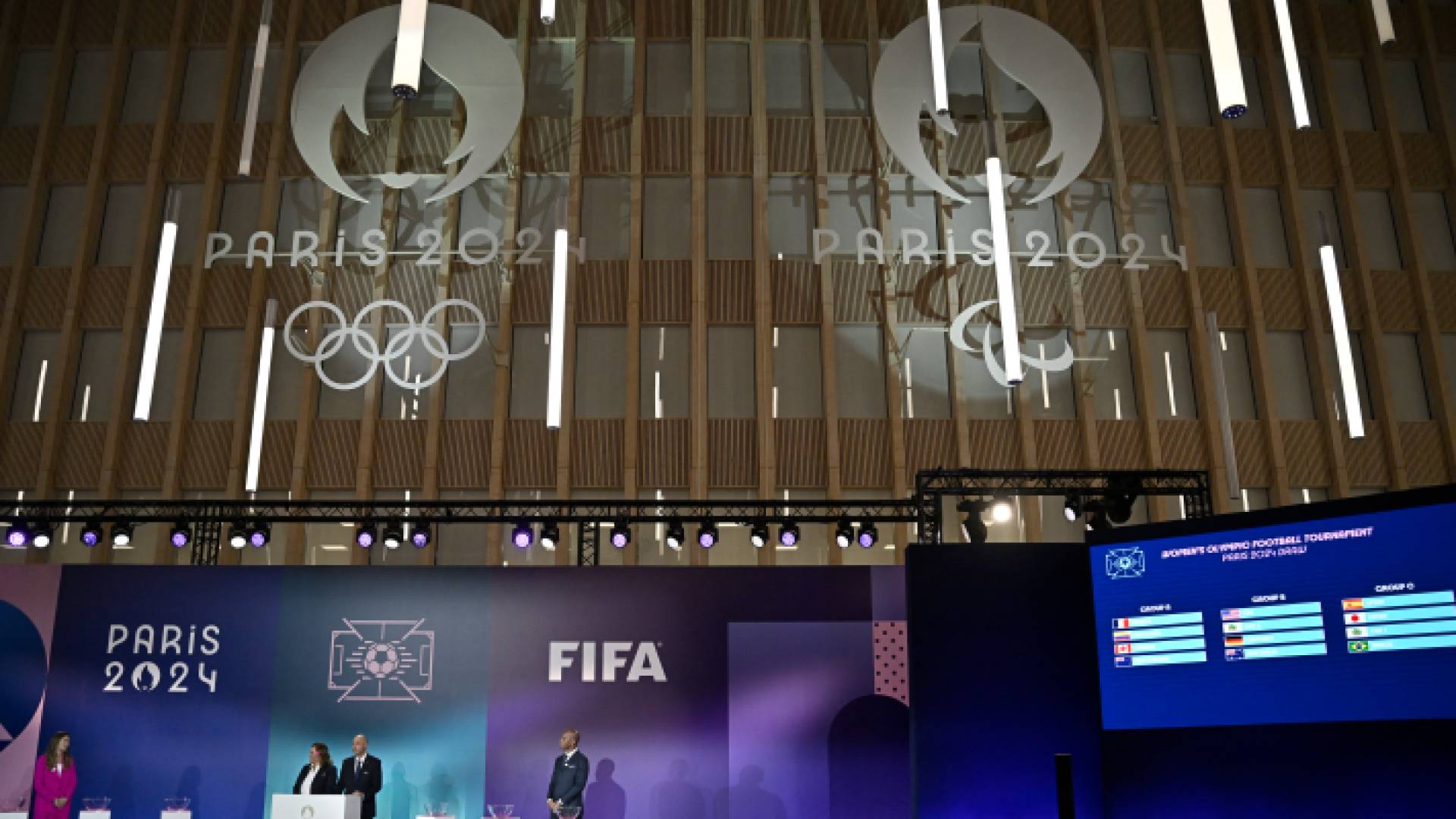 مراسم قرعة أولمبياد باريس