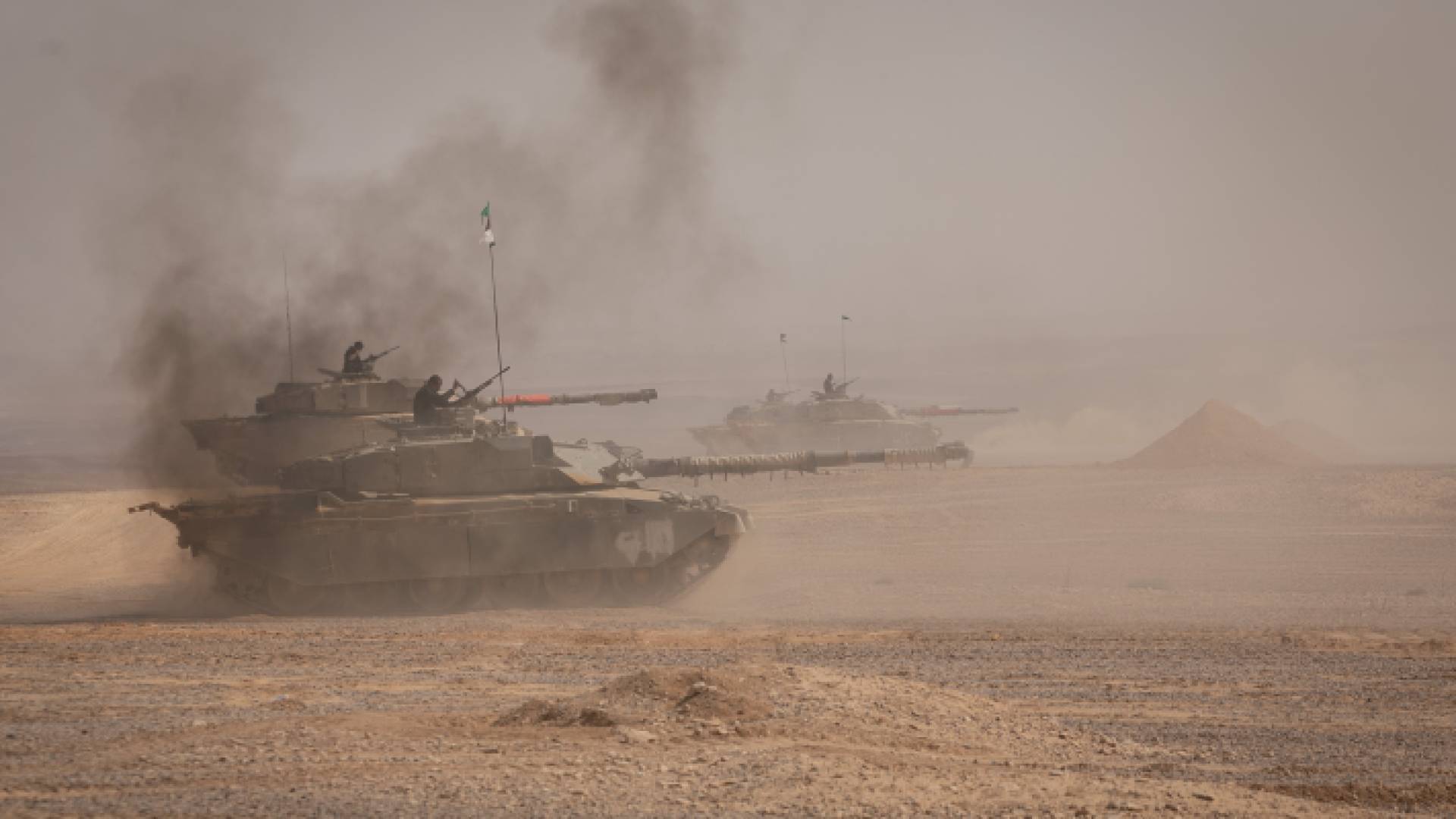 دبابات تابعة للقوات المسلحة الأردنية - الجيش العربي