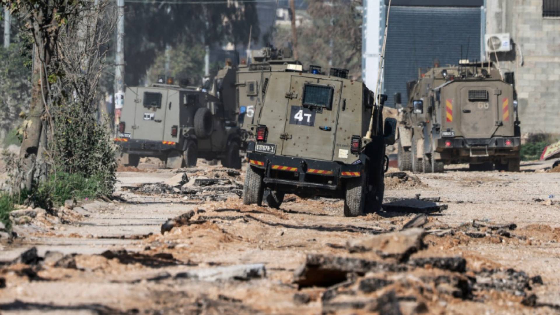 آليات جيش الاحتلال في غزة