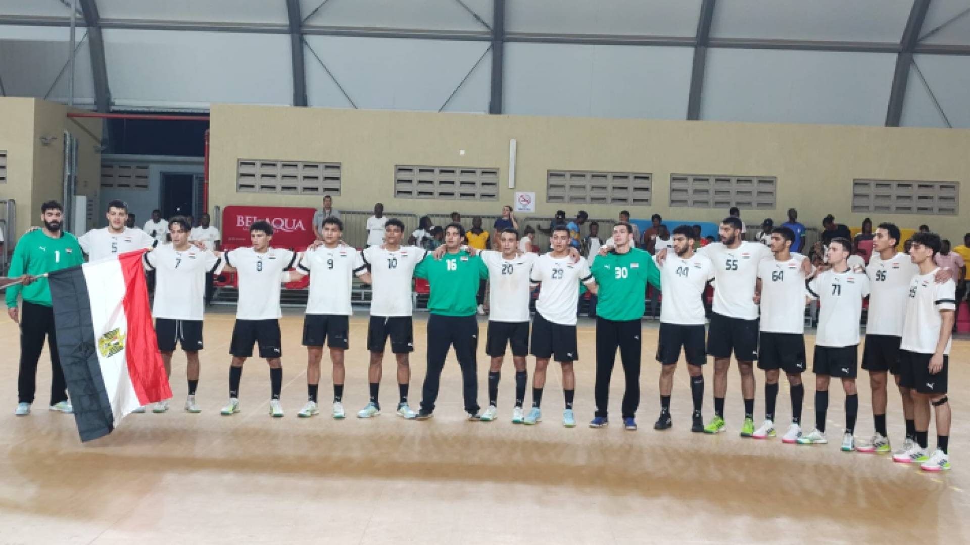 لاعبو منتخب مصر