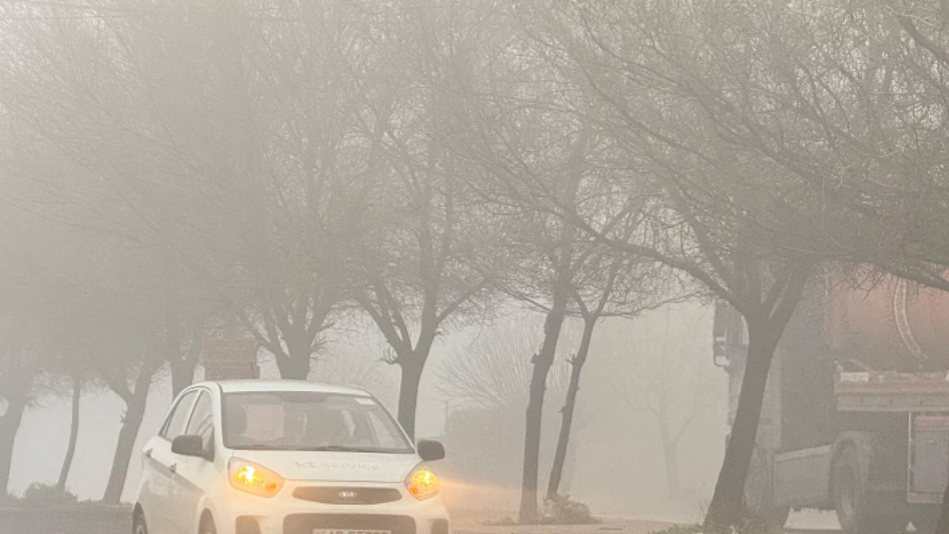 أجواء ضبابية في العاصمة عمان