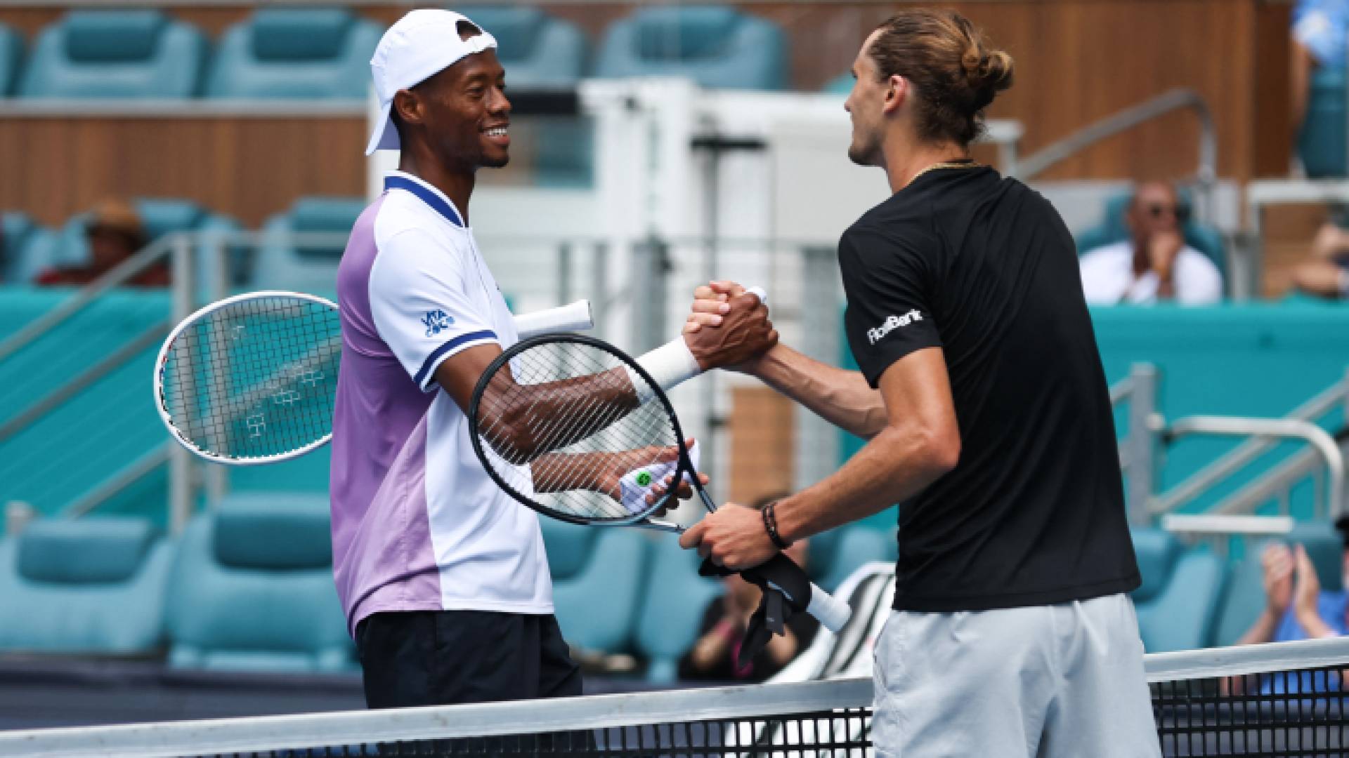 الألماني ألكسندر زفيريف والأمريكي كريستوفر إيوبانكس