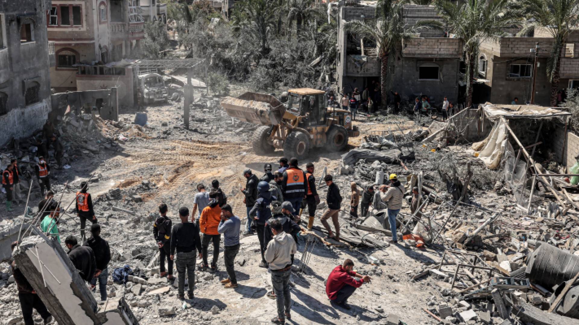 دمار جراء عدوان الاحتلال على رفح