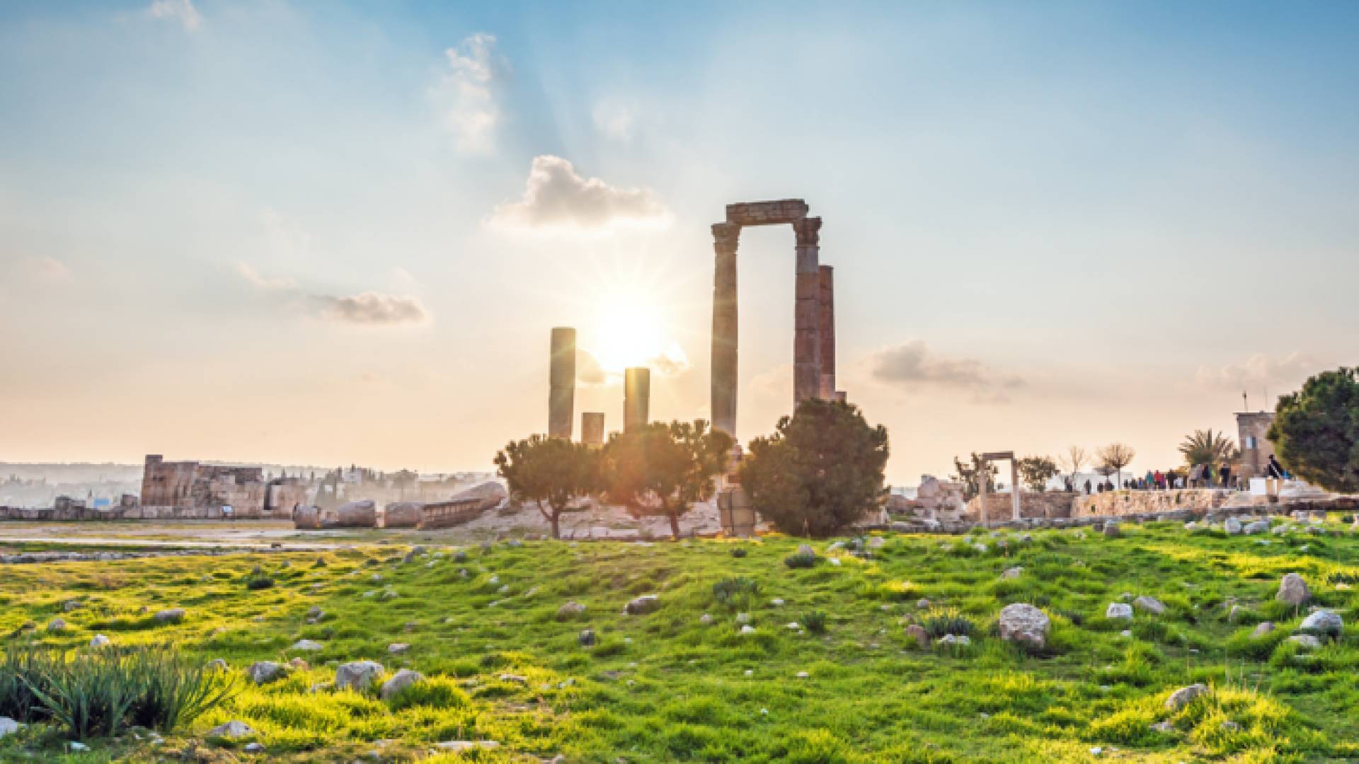 جبل القلعة في العاصمة عمان