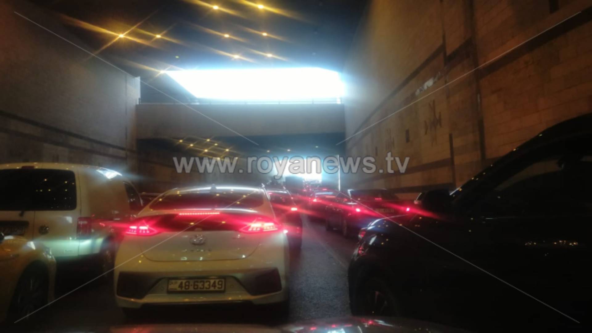 اكتظاظ مروري وأزمات سير خانقة داخل نفق الرابع