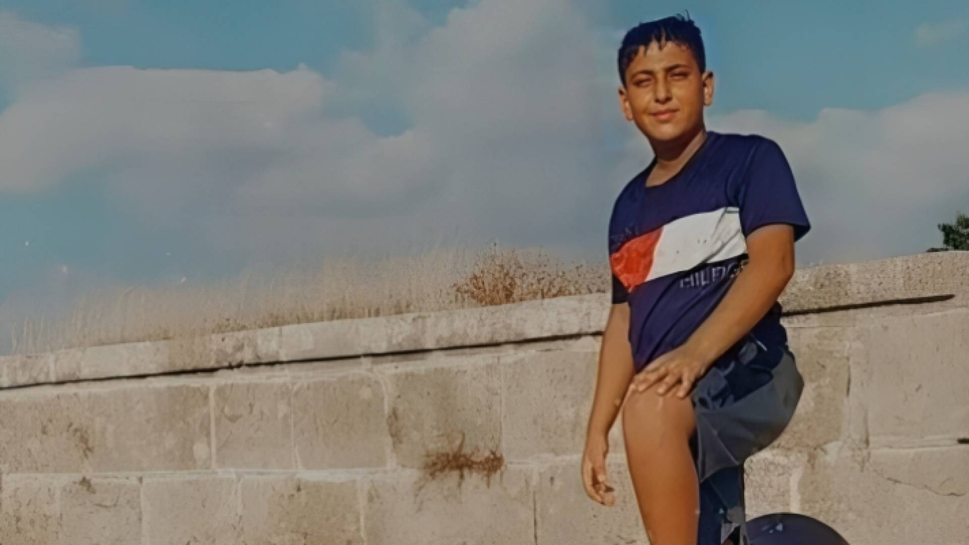 الطفل معتصم نبيل أبو عابد حمامدة 13 عاما