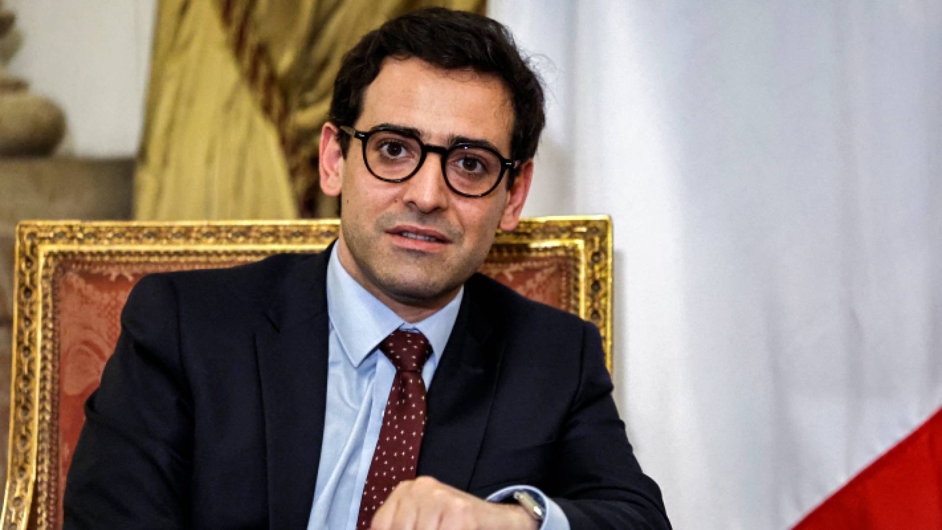 وزير الخارجية الفرنسي ستيفان سيجورنيه