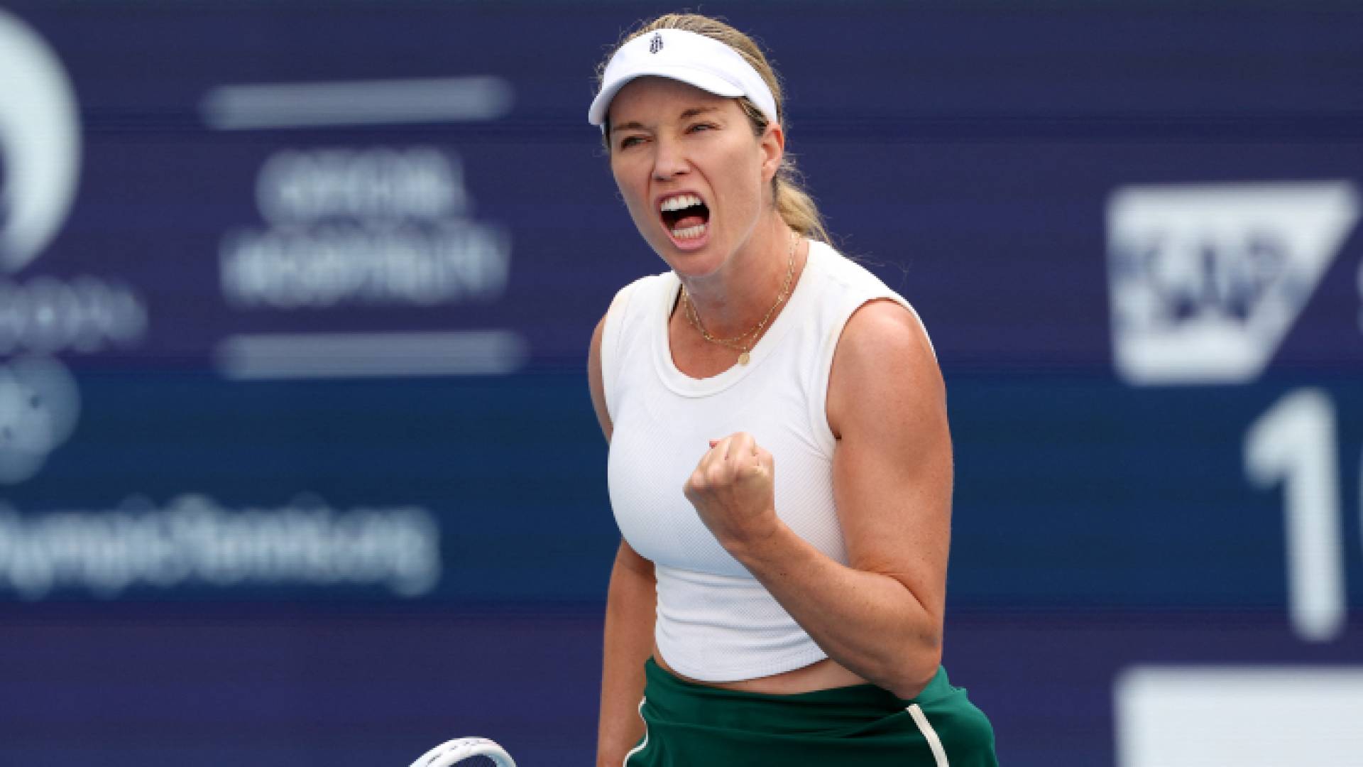 لاعبة التنس الأمريكية دانييل كولينز