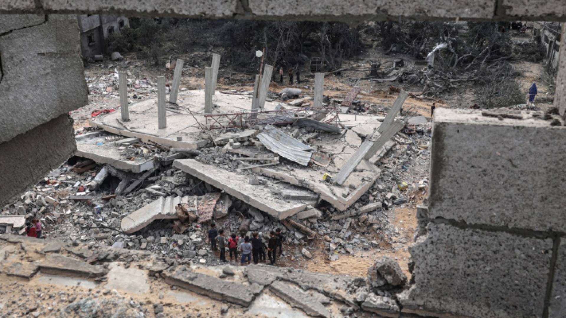 آثار الدمار في غزة