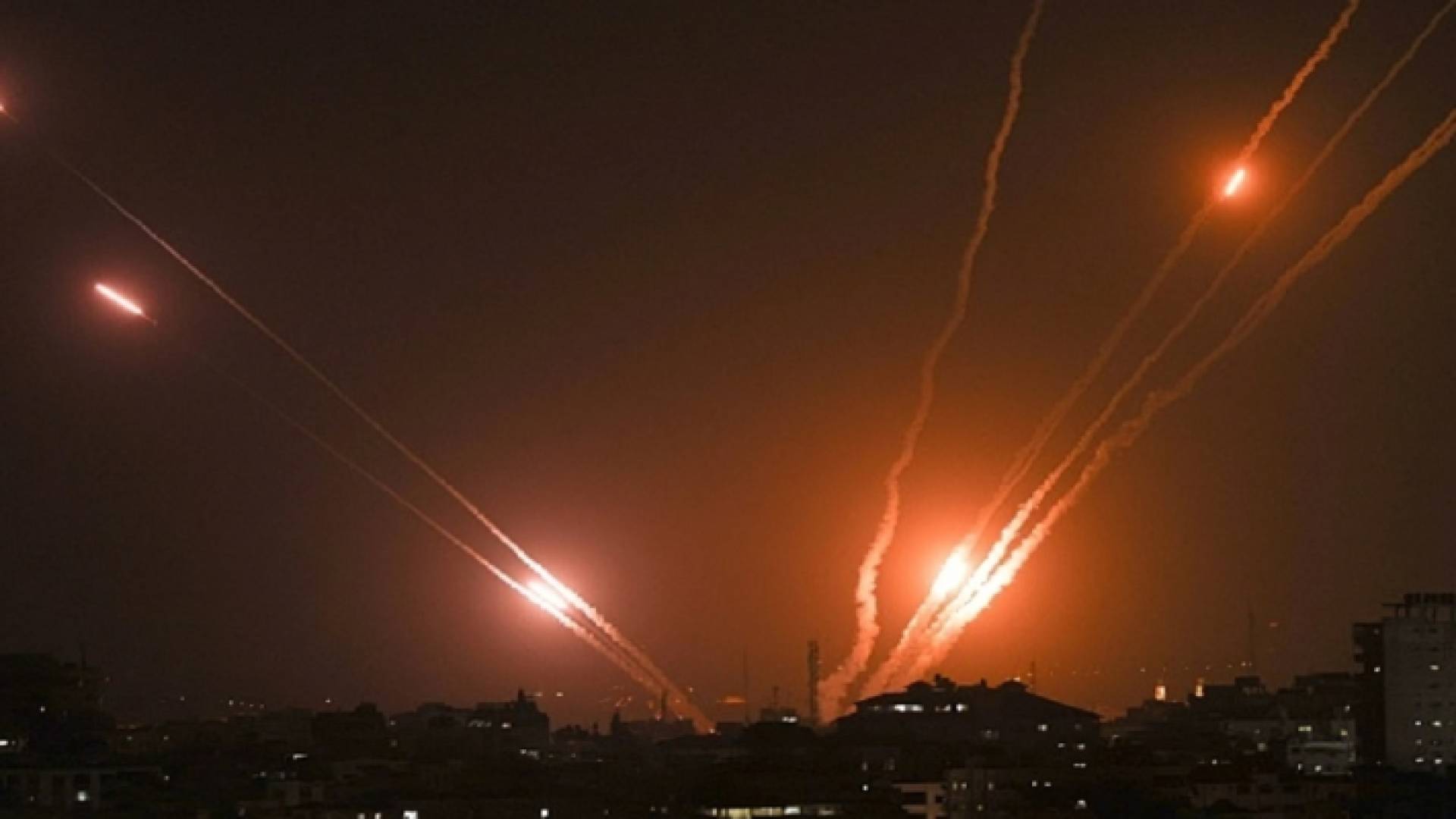 رشقات صاروخية من قطاع غزة