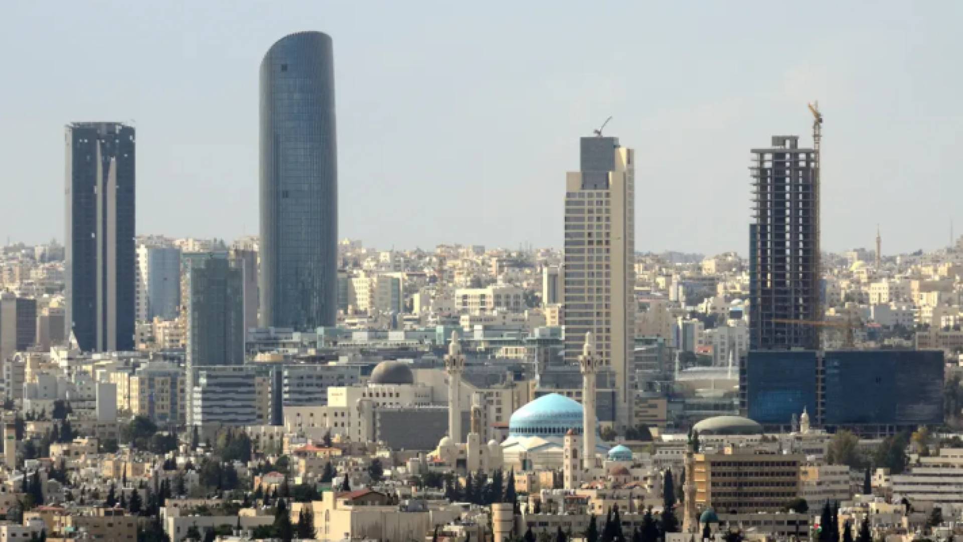 منطقة العبدلي في العاصمة عمان