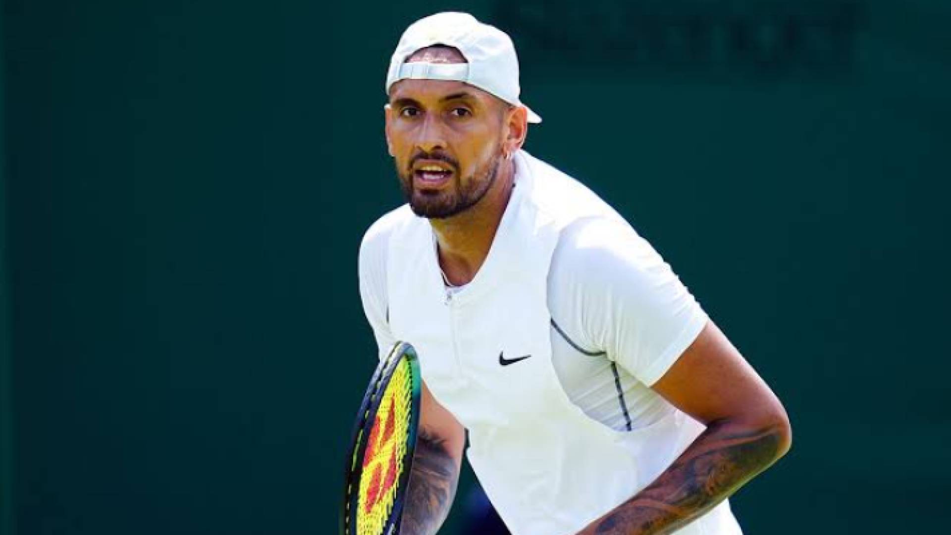 لاعب التنس الأسترالي نيك كيريوس