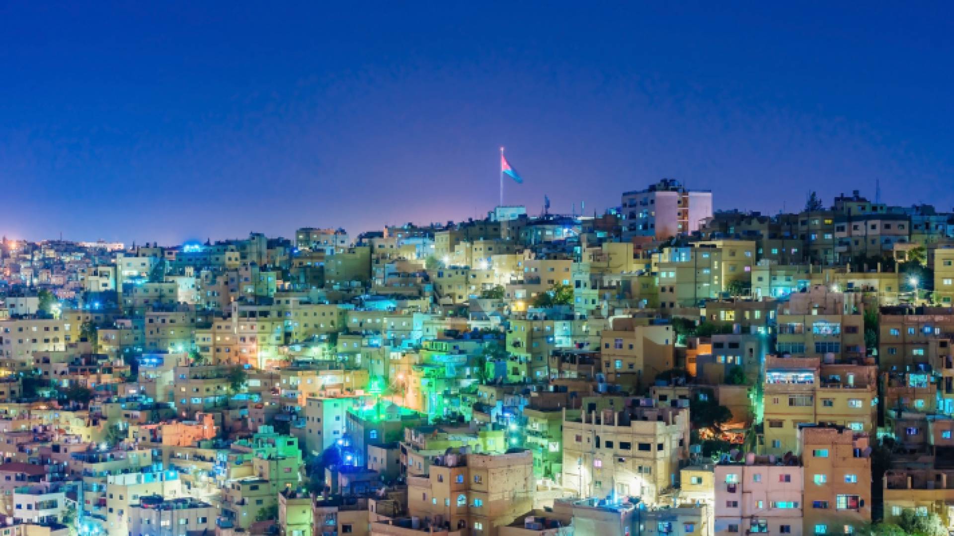 صورة عامة للعاصمة عمان