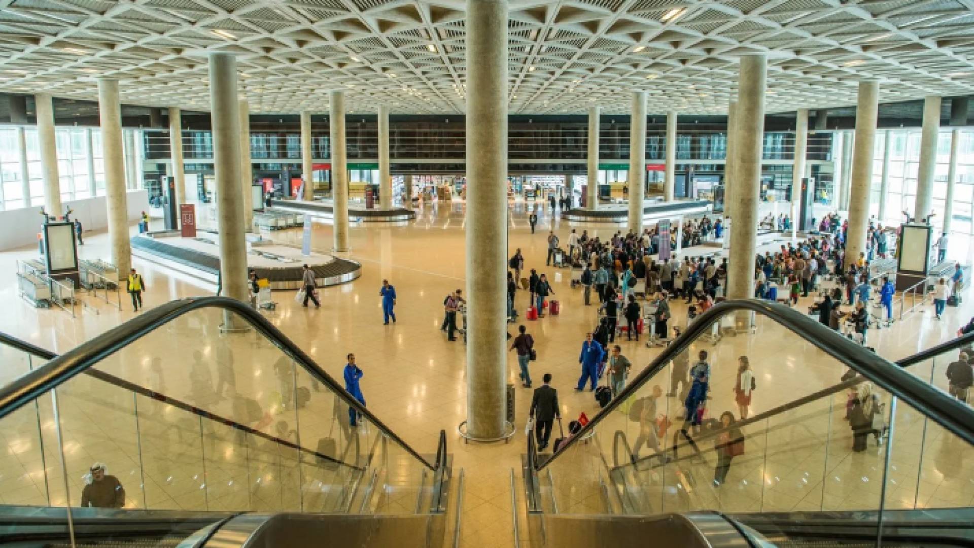 احدى قاعات مطار الملكة علياء الدولي - أرشيفية