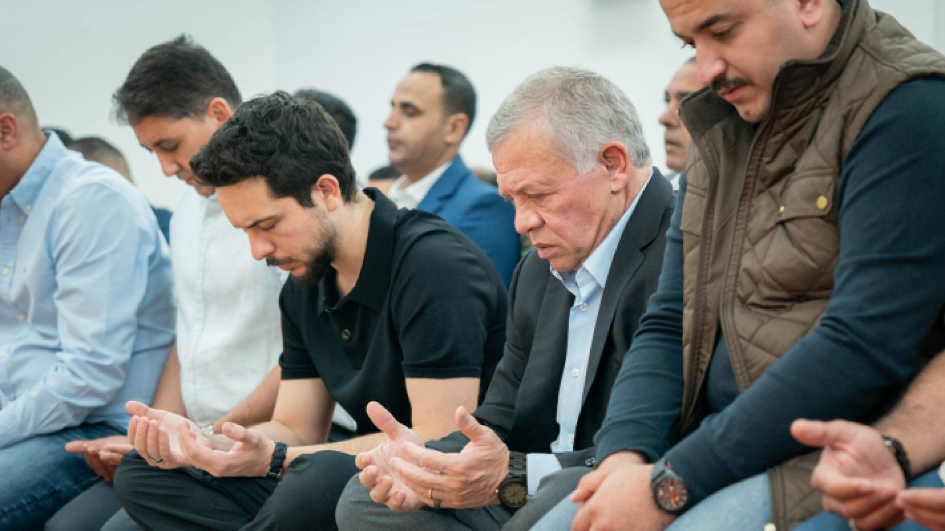 جلالة الملك عبدالله الثاني وولي العهد