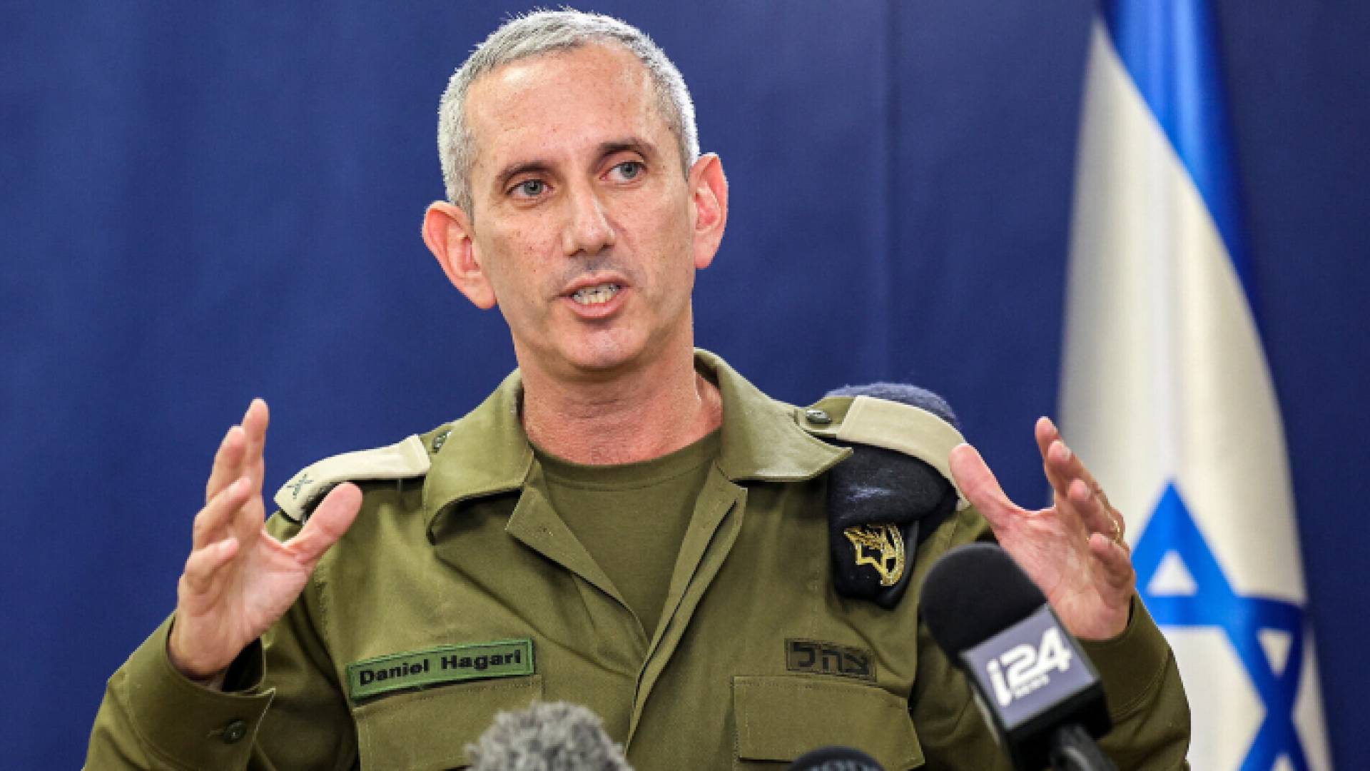 المتحدث العسكري باسم جيش الاحتلال دانيال هاغاري