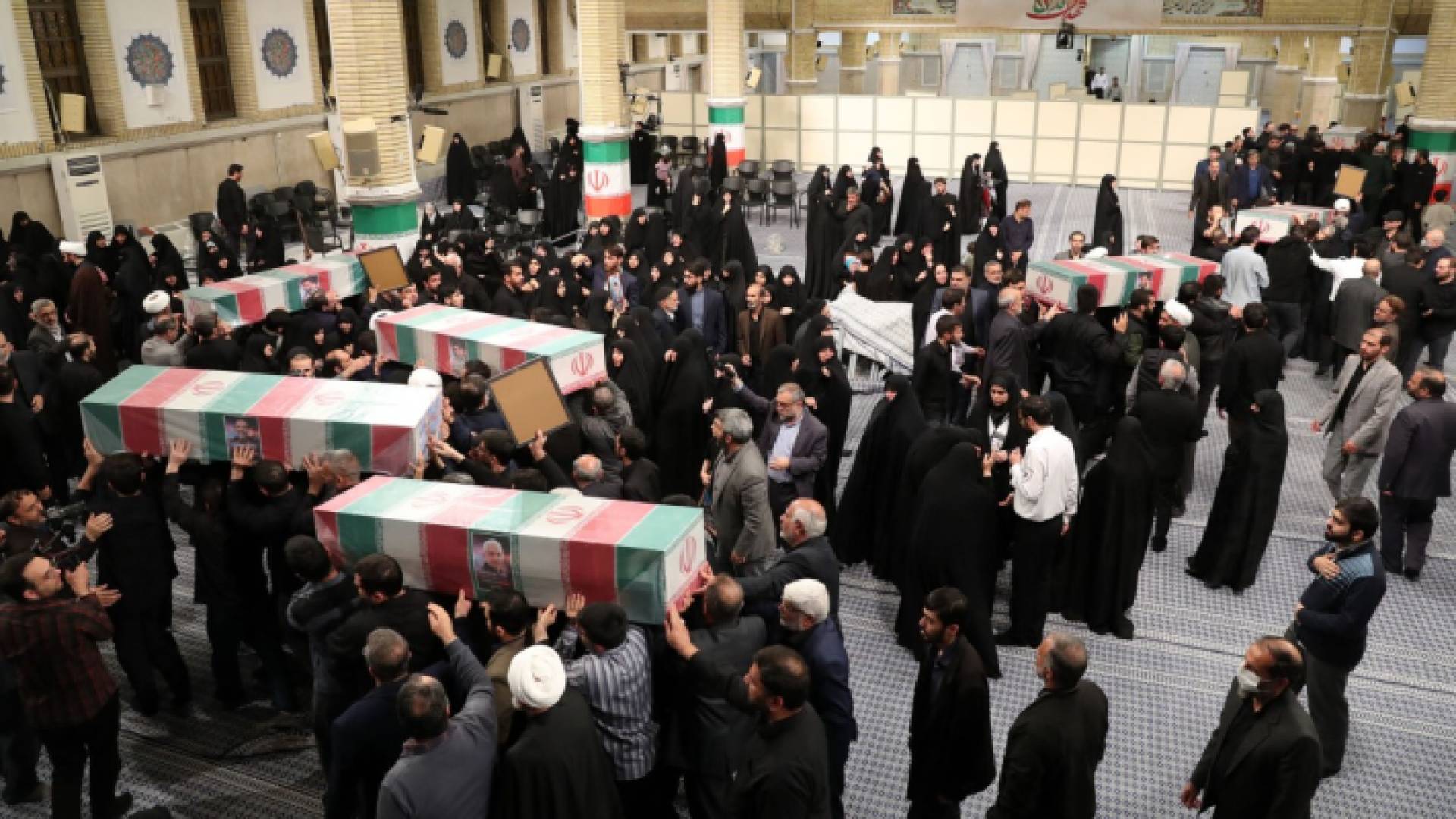 تشييع جثامين ضحايا هجوم دمشق