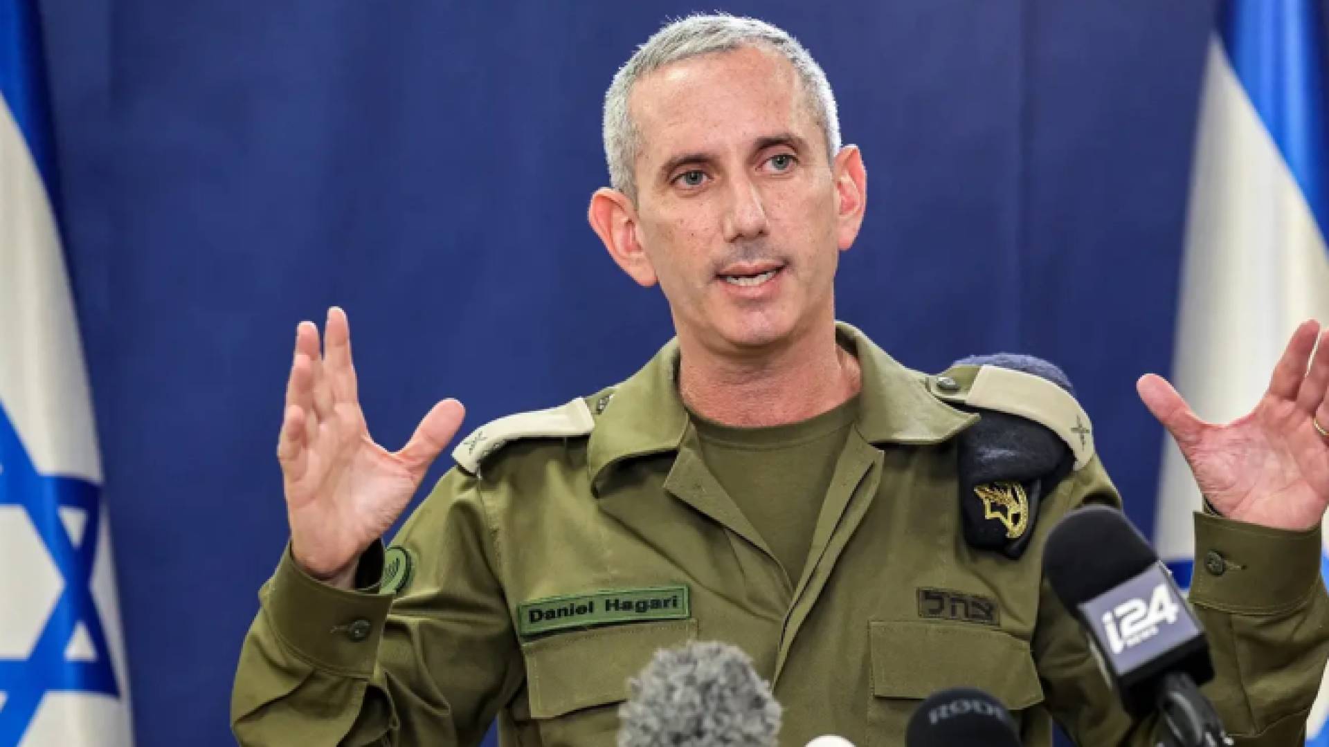 المتحدث باسم جيش الاحتلال دانيال هاغاري