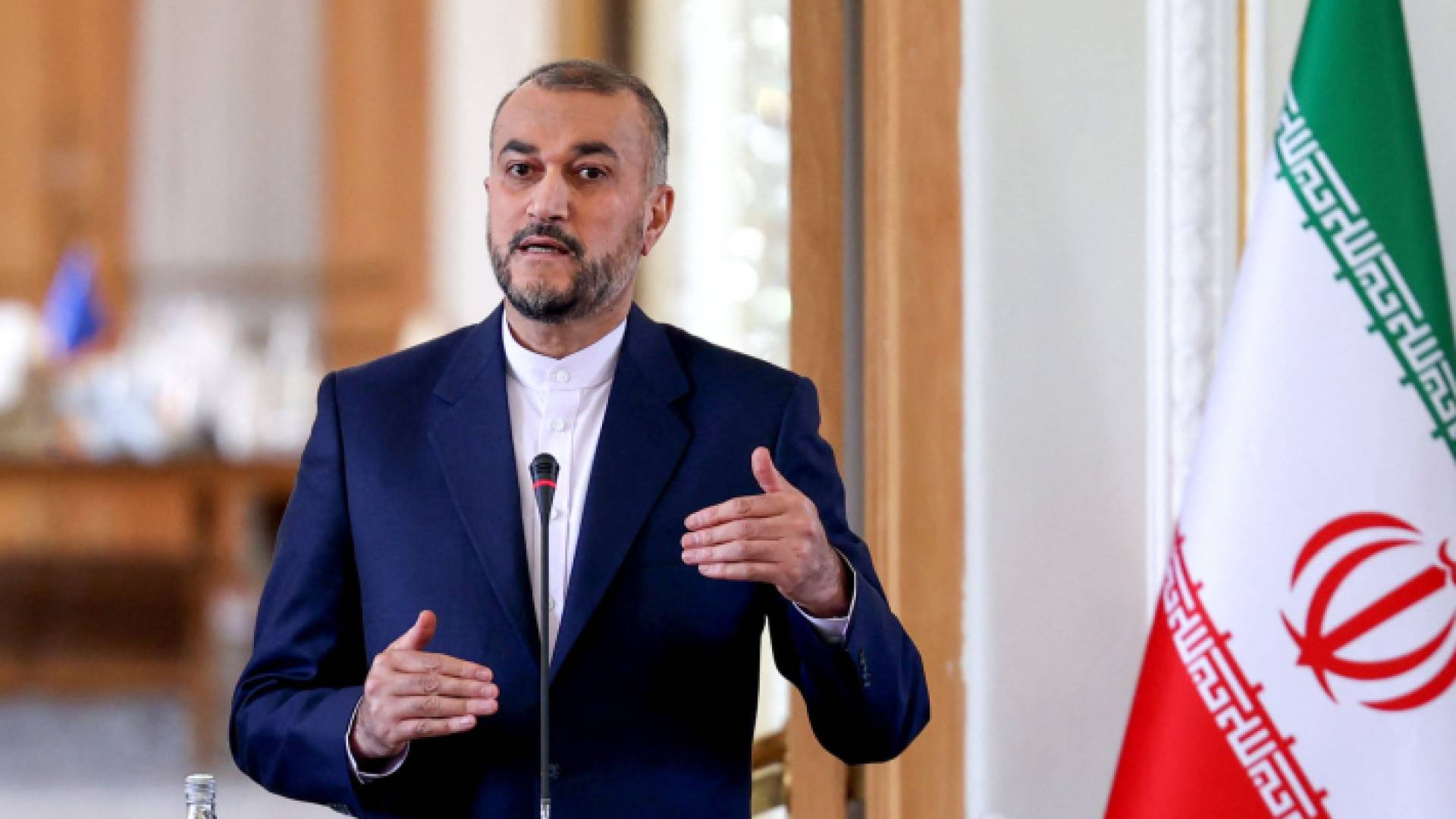 وزير الخارجية الإيراني حسين أمير عبد اللهيان