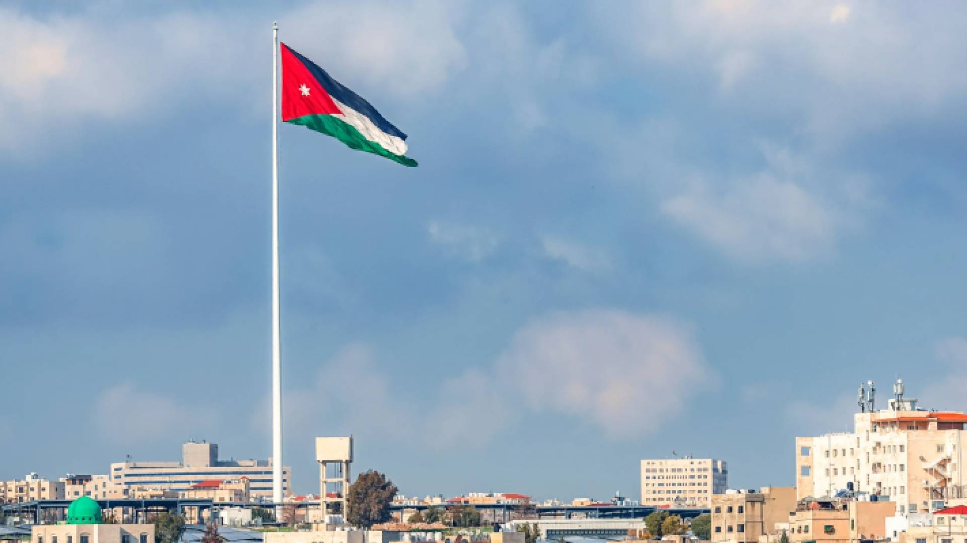 العلم الأردني