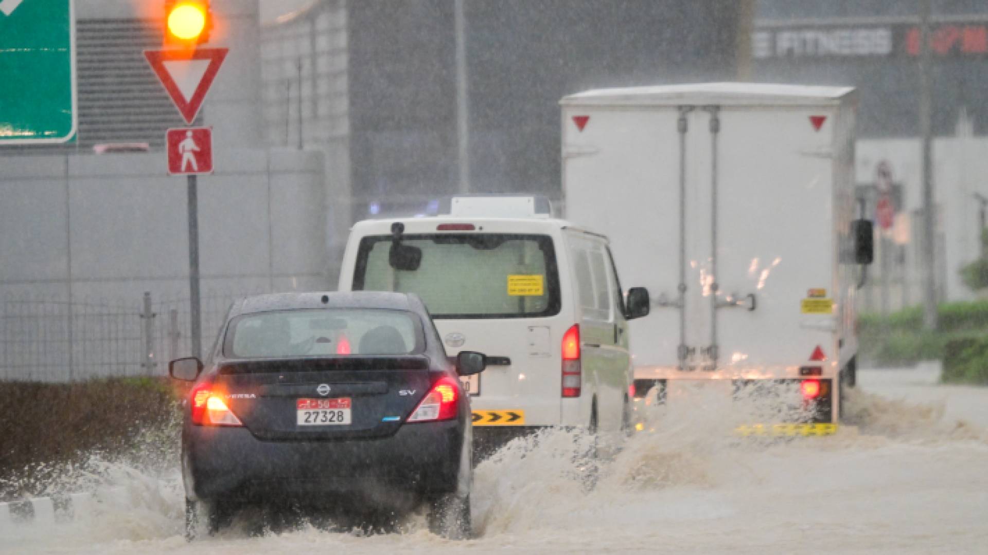 أمطار غزيرة في دبي