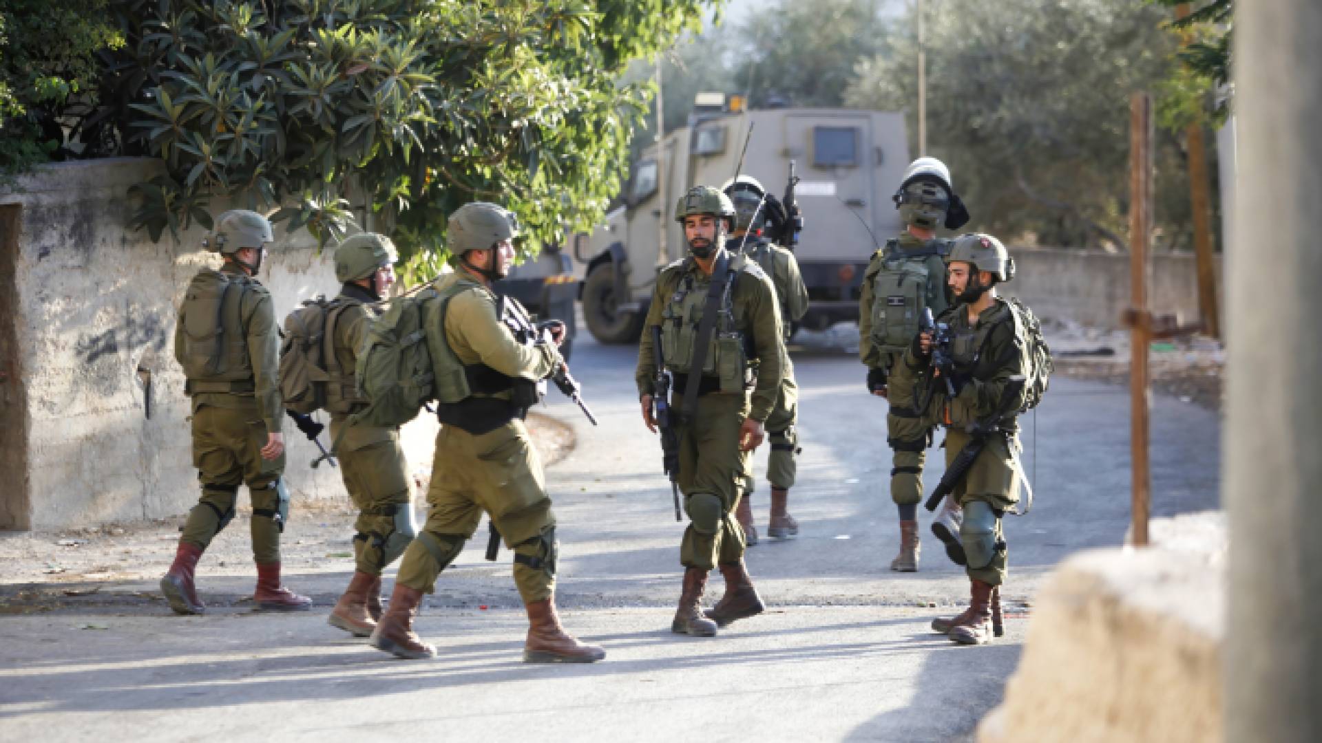 عناصر من جيش الاحتلال في الضفة - أرشيفية