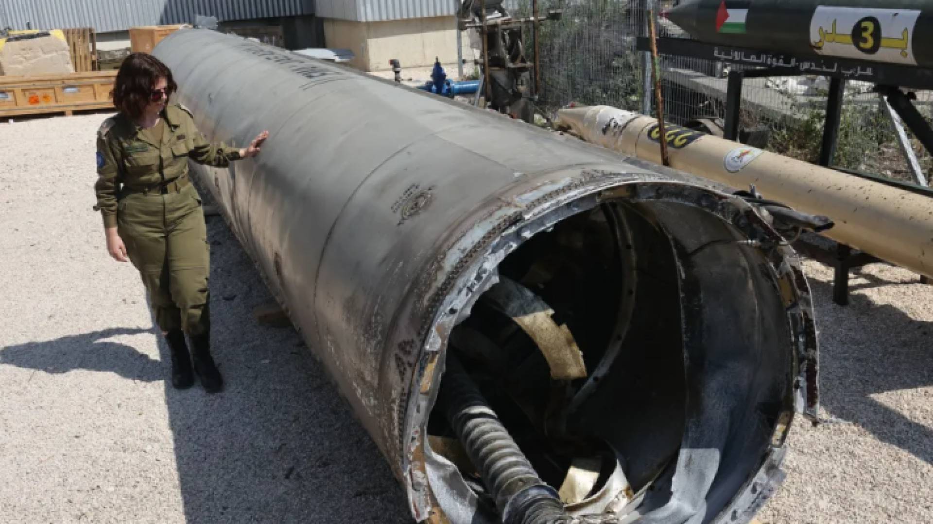 صاروخ إيراني ادعى الاحتلال سقوطه في البحر الميت