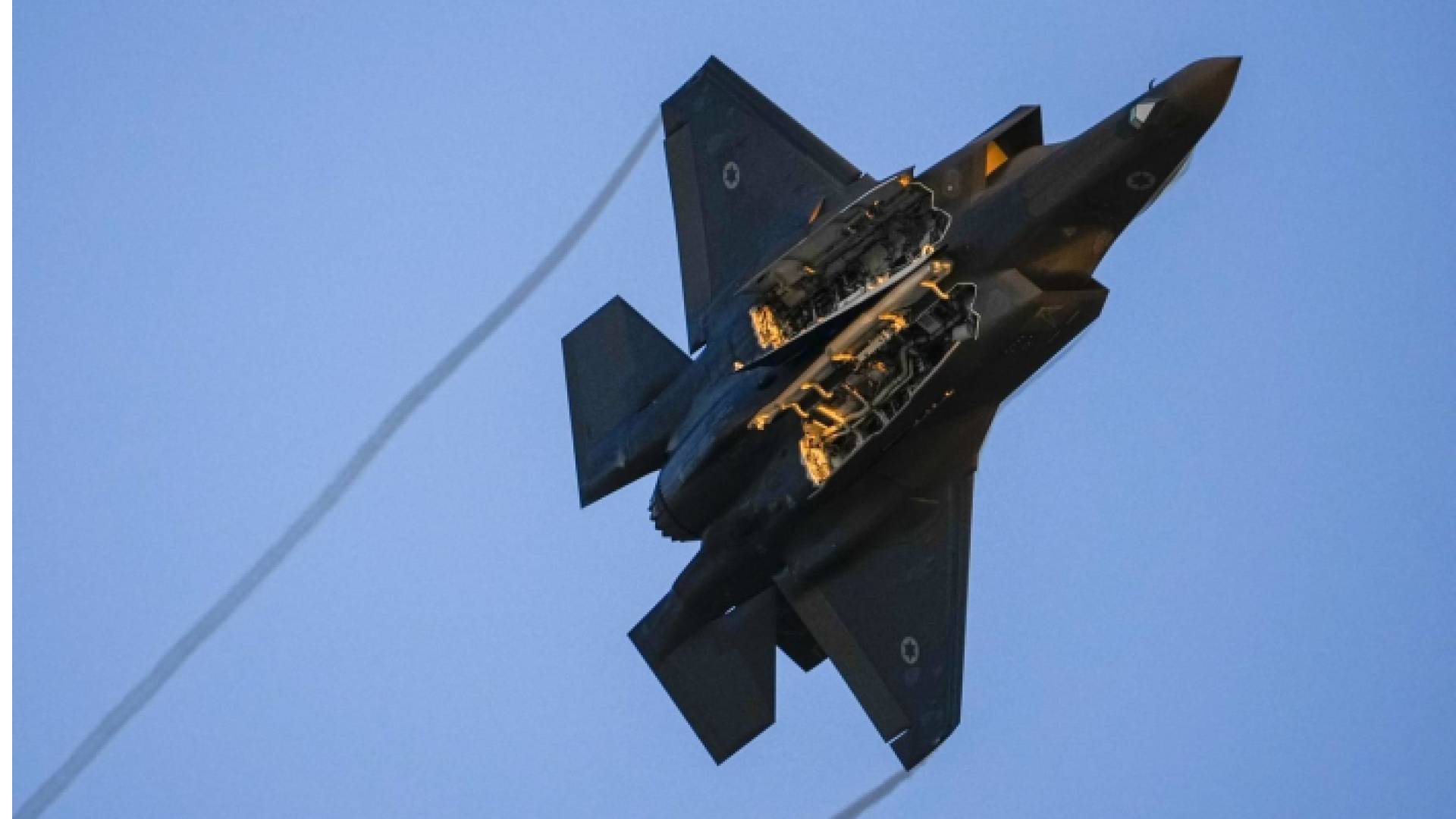 طائرة حربية للاحتلال الإسرائيلي