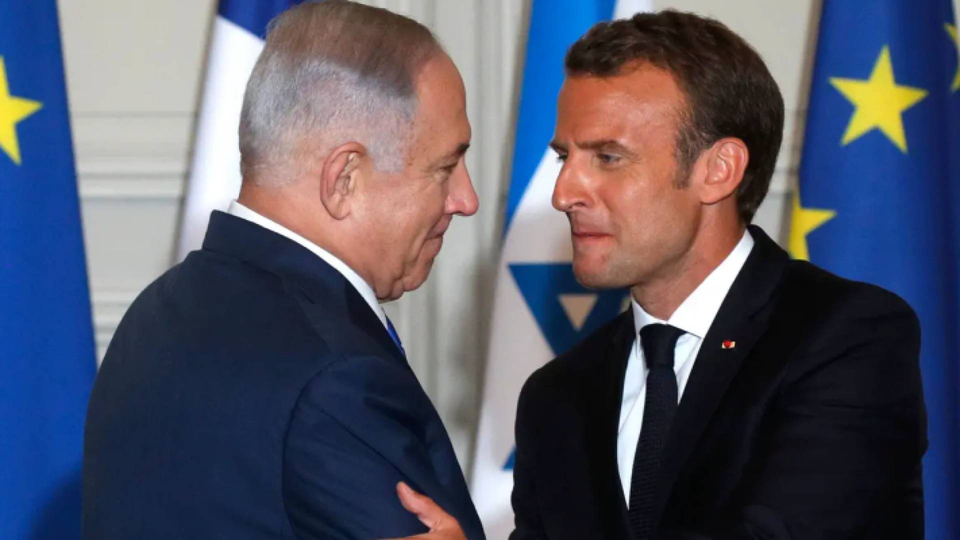 ماكرون ونتنياهو