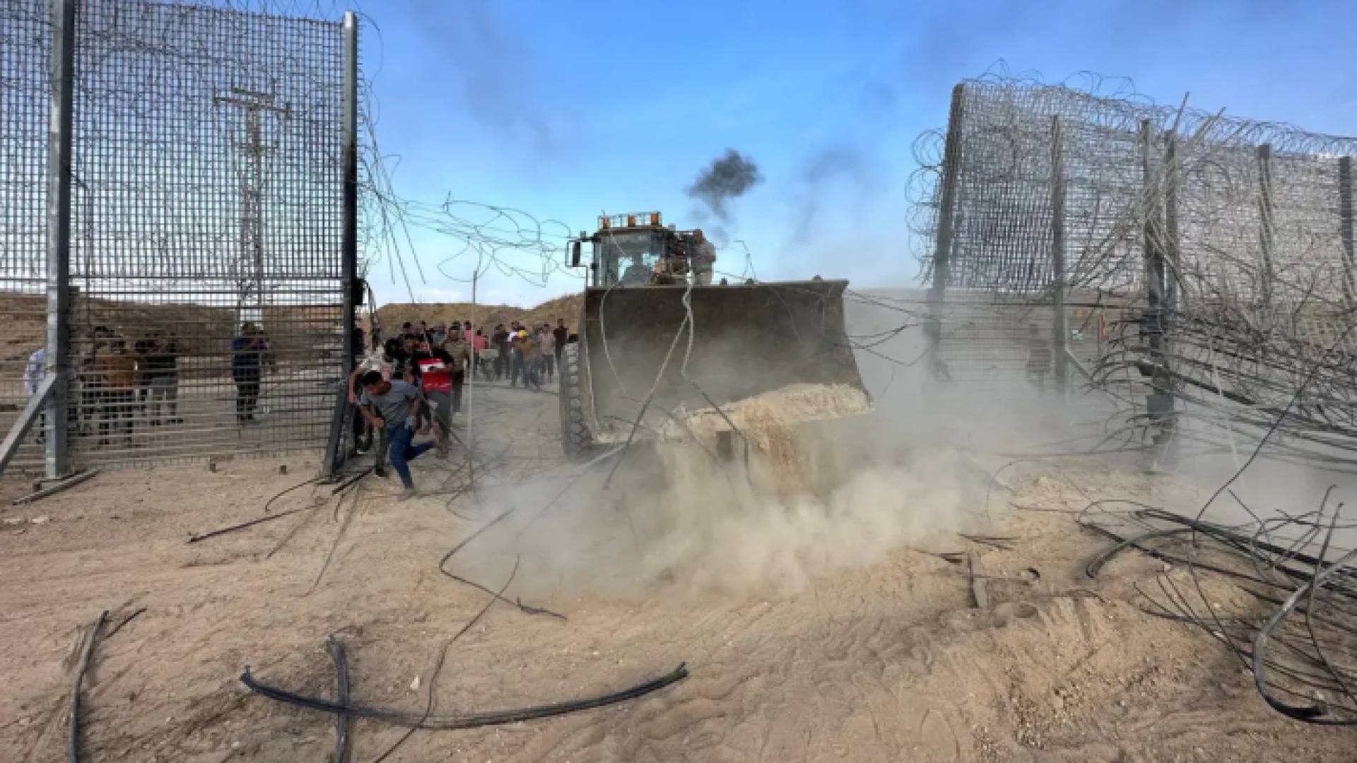 اقتحام الفلسطينيين لمستوطنات محيط غزة في السابع من أكتوبر